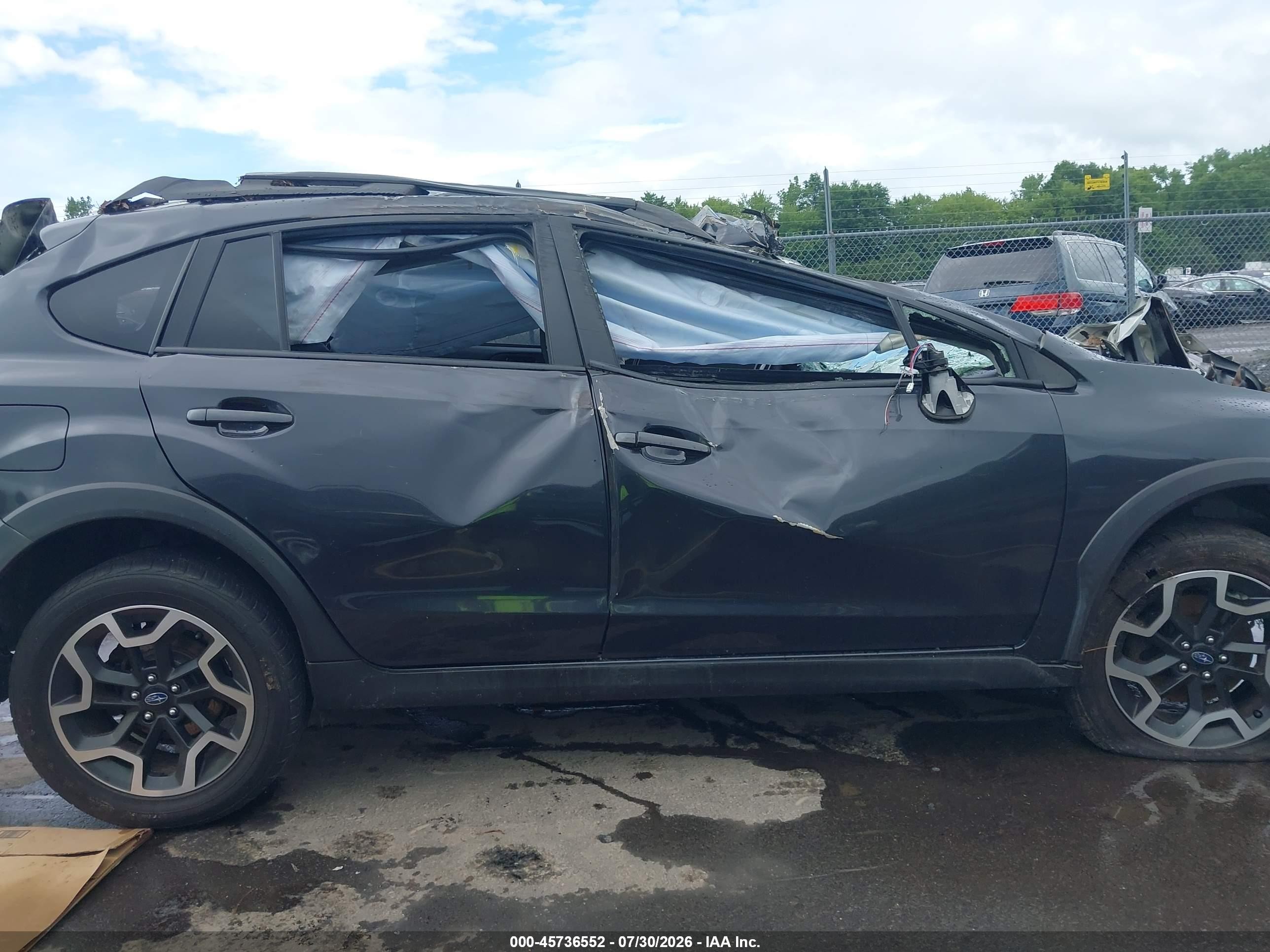 2016 Subaru Crosstrek 2.0i Limited Black vin: JF2GPANC5G8339708