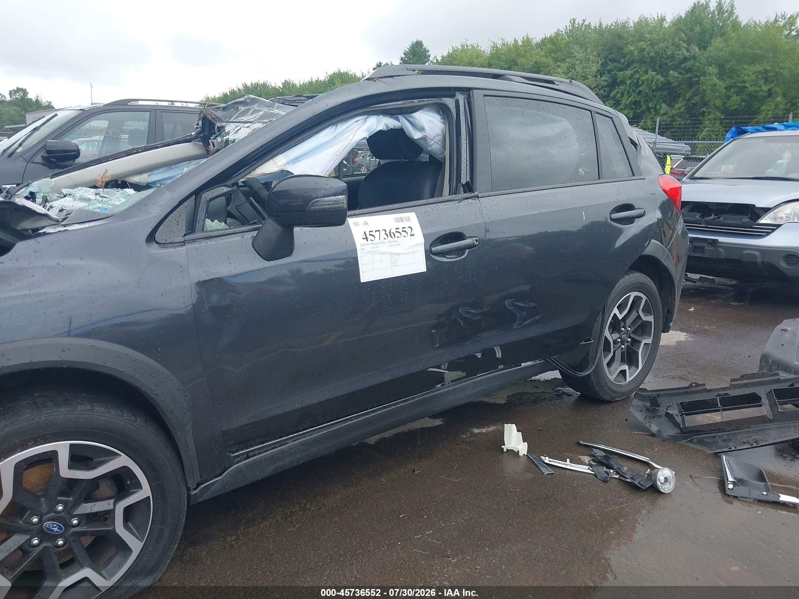 2016 Subaru Crosstrek 2.0i Limited Black vin: JF2GPANC5G8339708