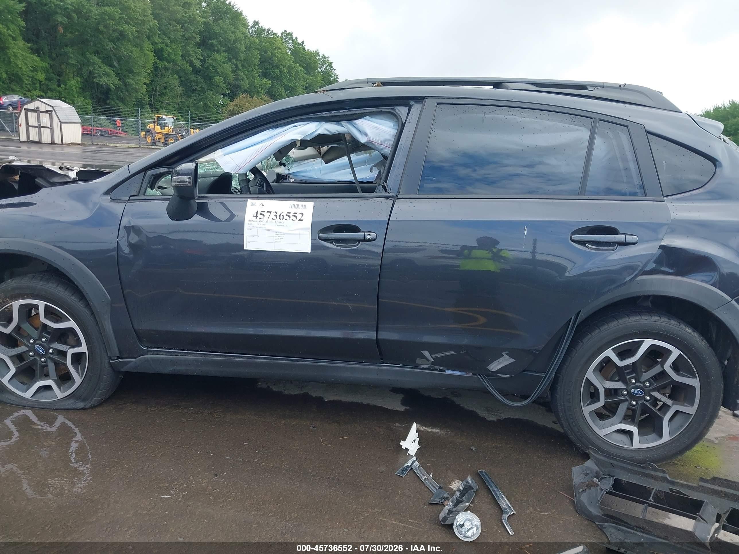 2016 Subaru Crosstrek 2.0i Limited Black vin: JF2GPANC5G8339708