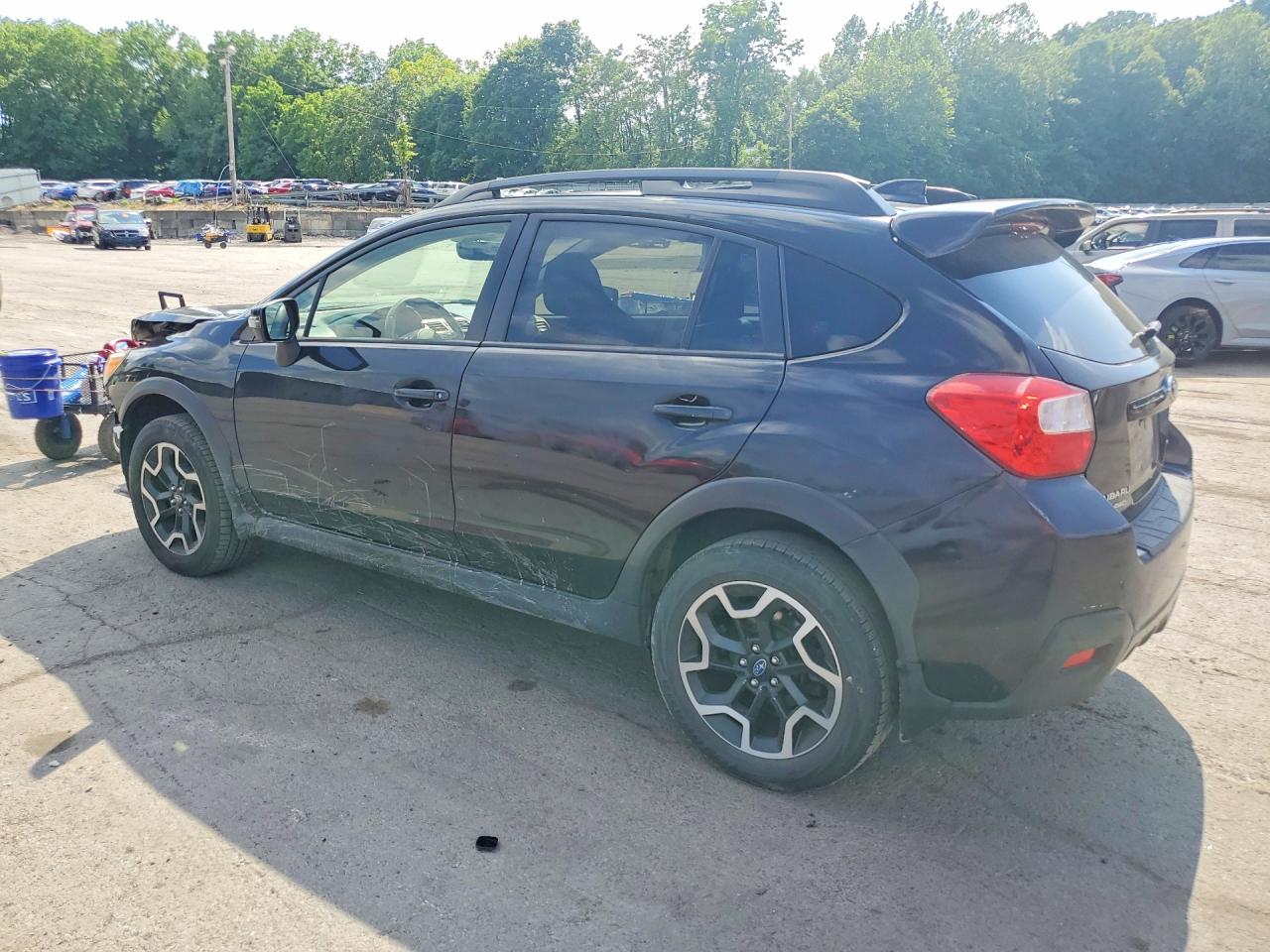2017 Subaru Crosstrek Limited Black vin: JF2GPANC6H8261330