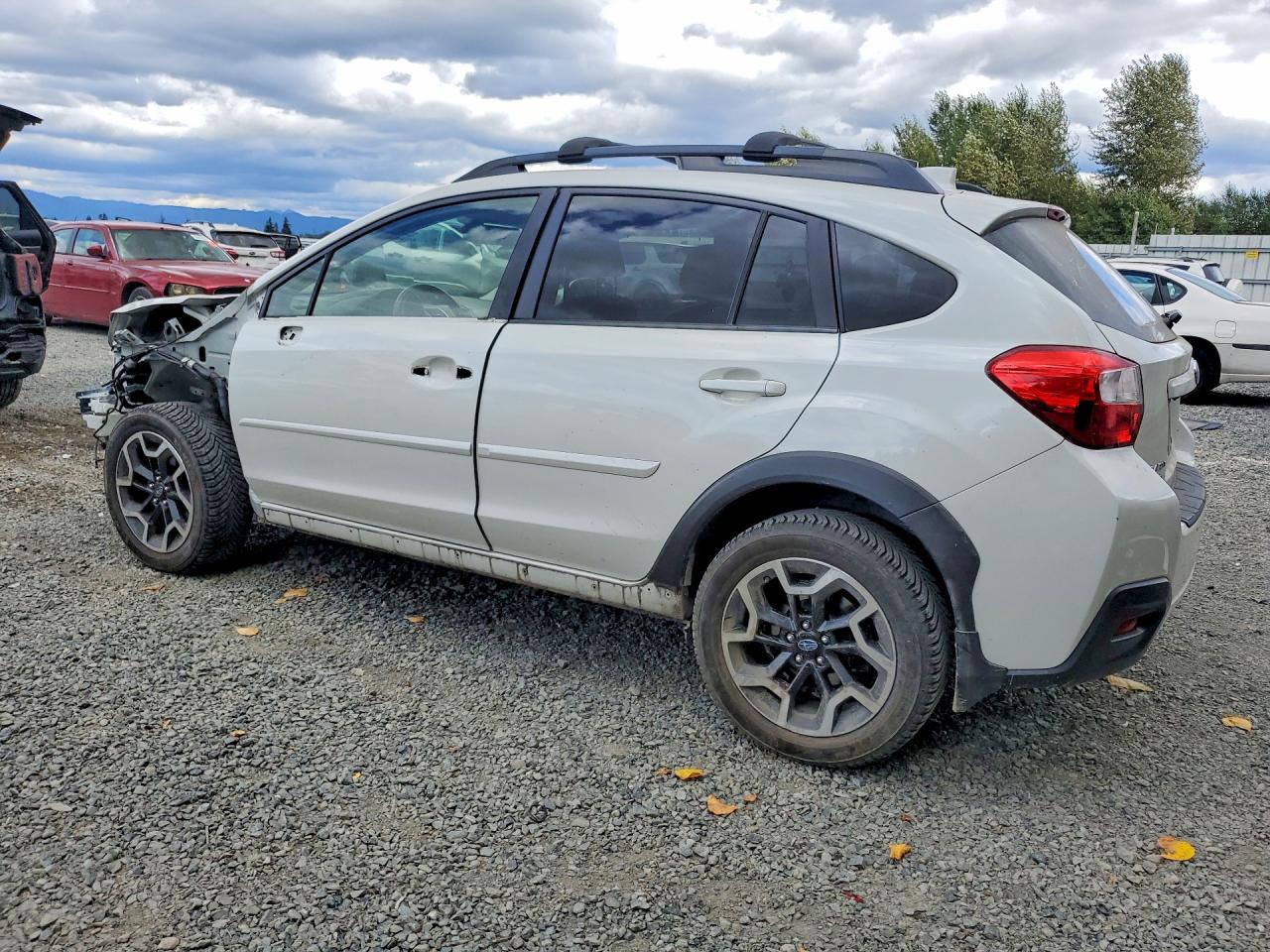 2017 Subaru Crosstrek Limited Белый vin: JF2GPANC9H8227480