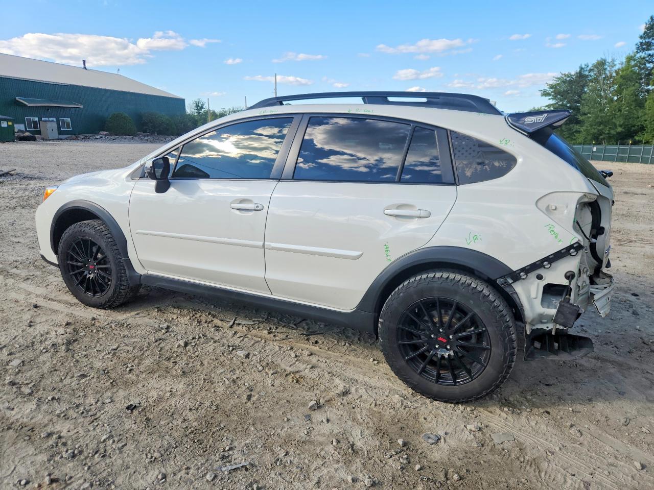 2017 Subaru Crosstrek Limited Белый vin: JF2GPANCXH8222370