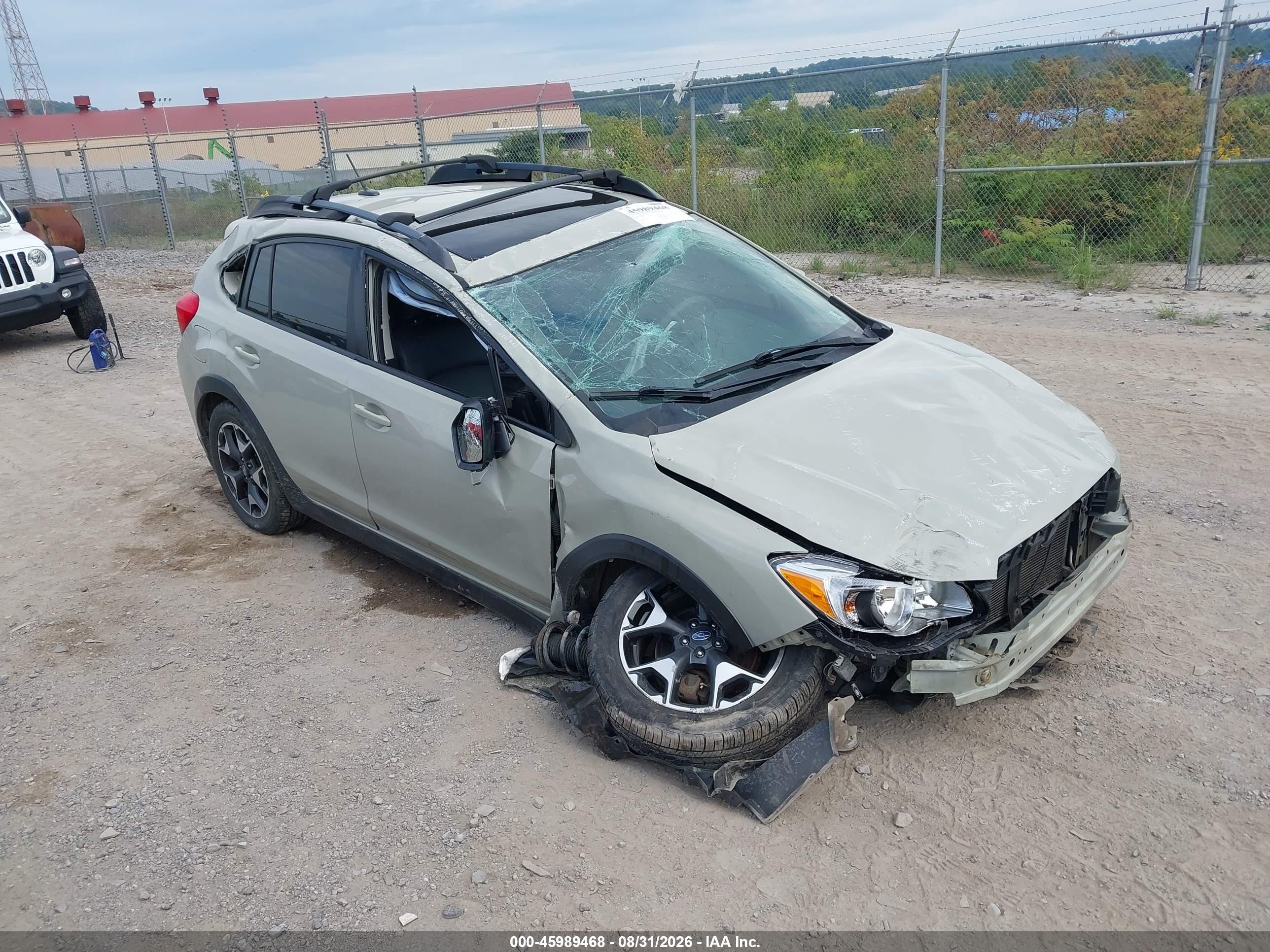 2015 Subaru Xv Crosstrek 2.0i Limited Зеленый vin: JF2GPAPC0F8222274