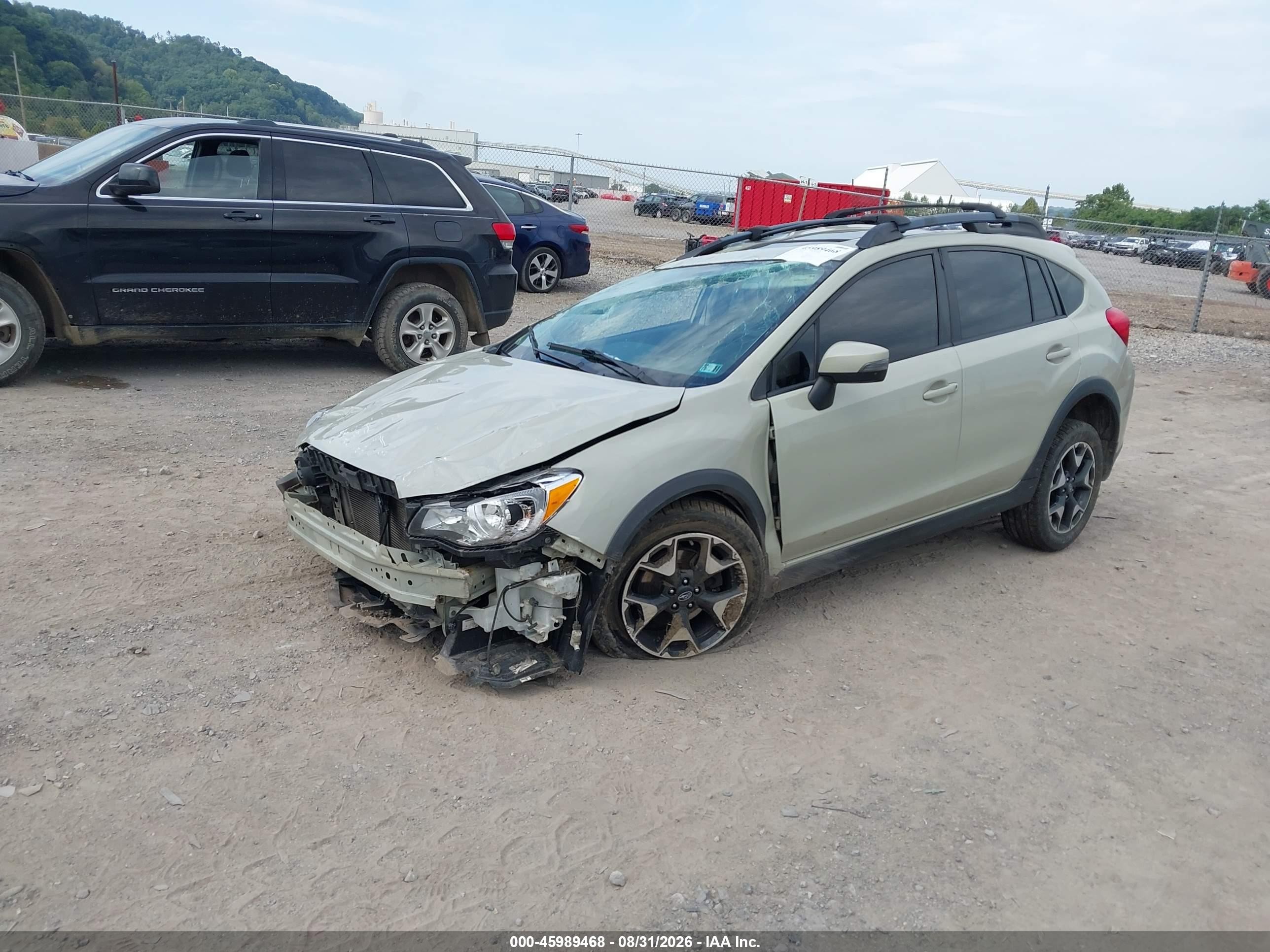 2015 Subaru Xv Crosstrek 2.0i Limited Зеленый vin: JF2GPAPC0F8222274
