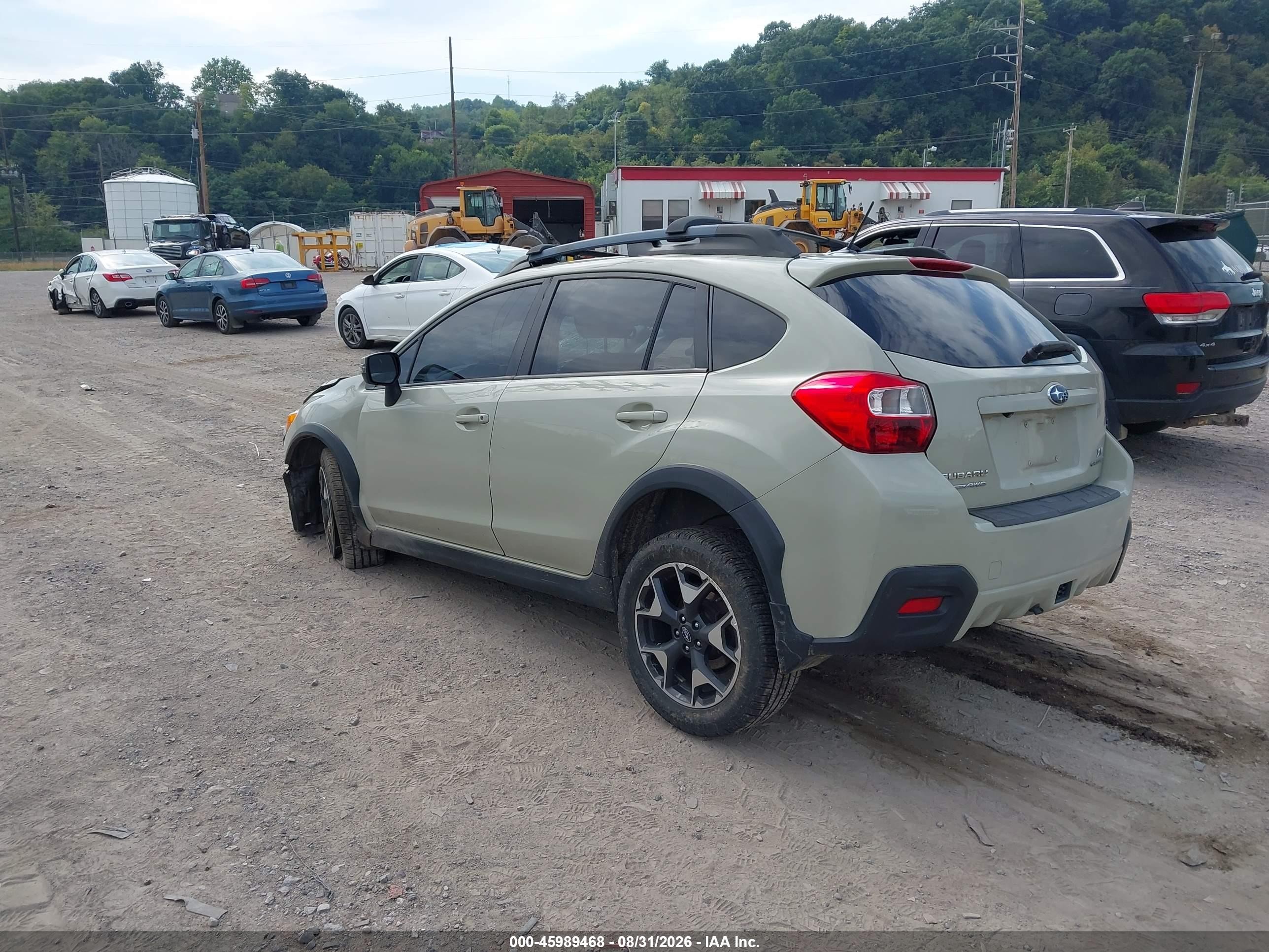 2015 Subaru Xv Crosstrek 2.0i Limited Зеленый vin: JF2GPAPC0F8222274