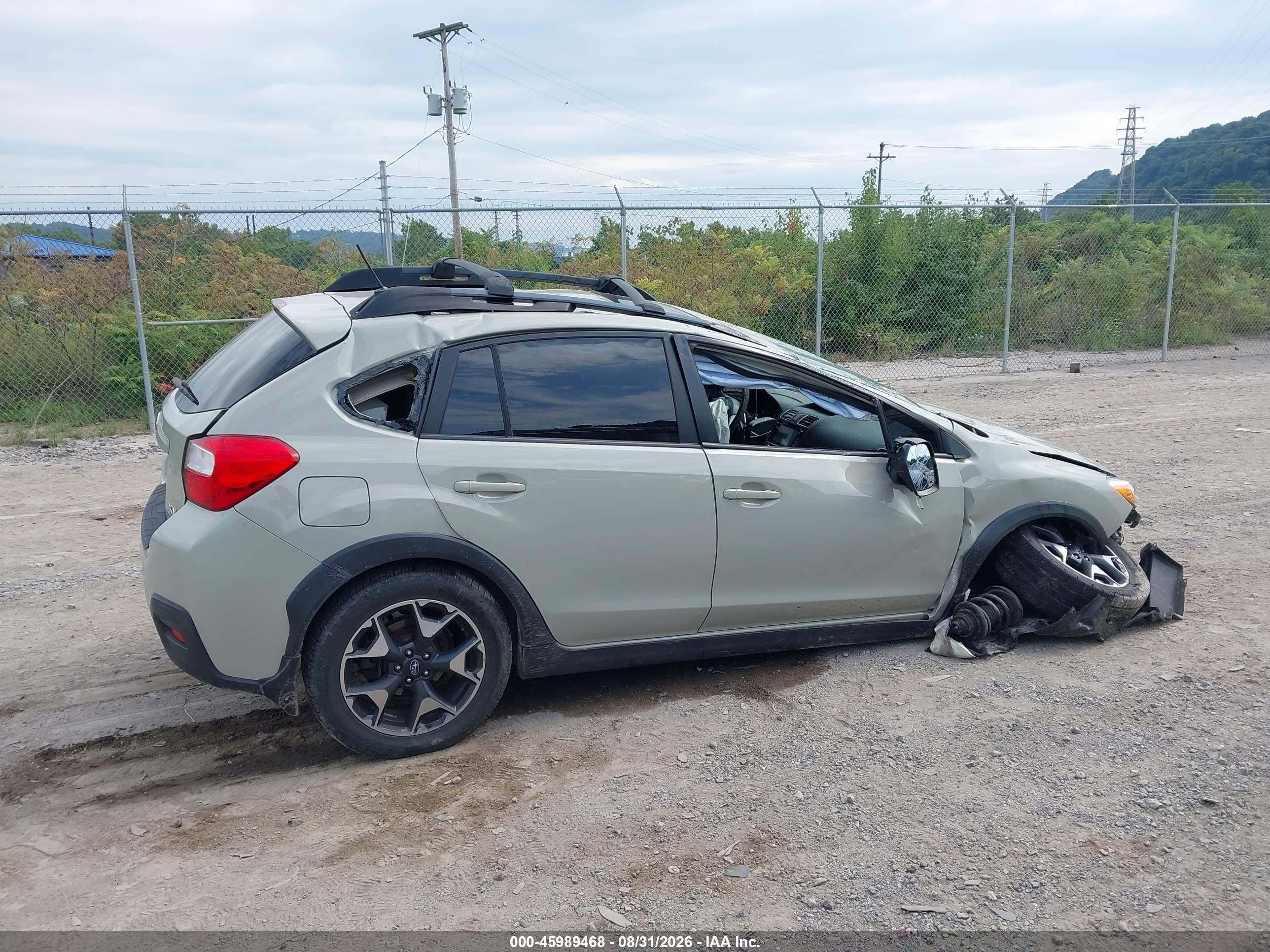 2015 Subaru Xv Crosstrek 2.0i Limited Зеленый vin: JF2GPAPC0F8222274