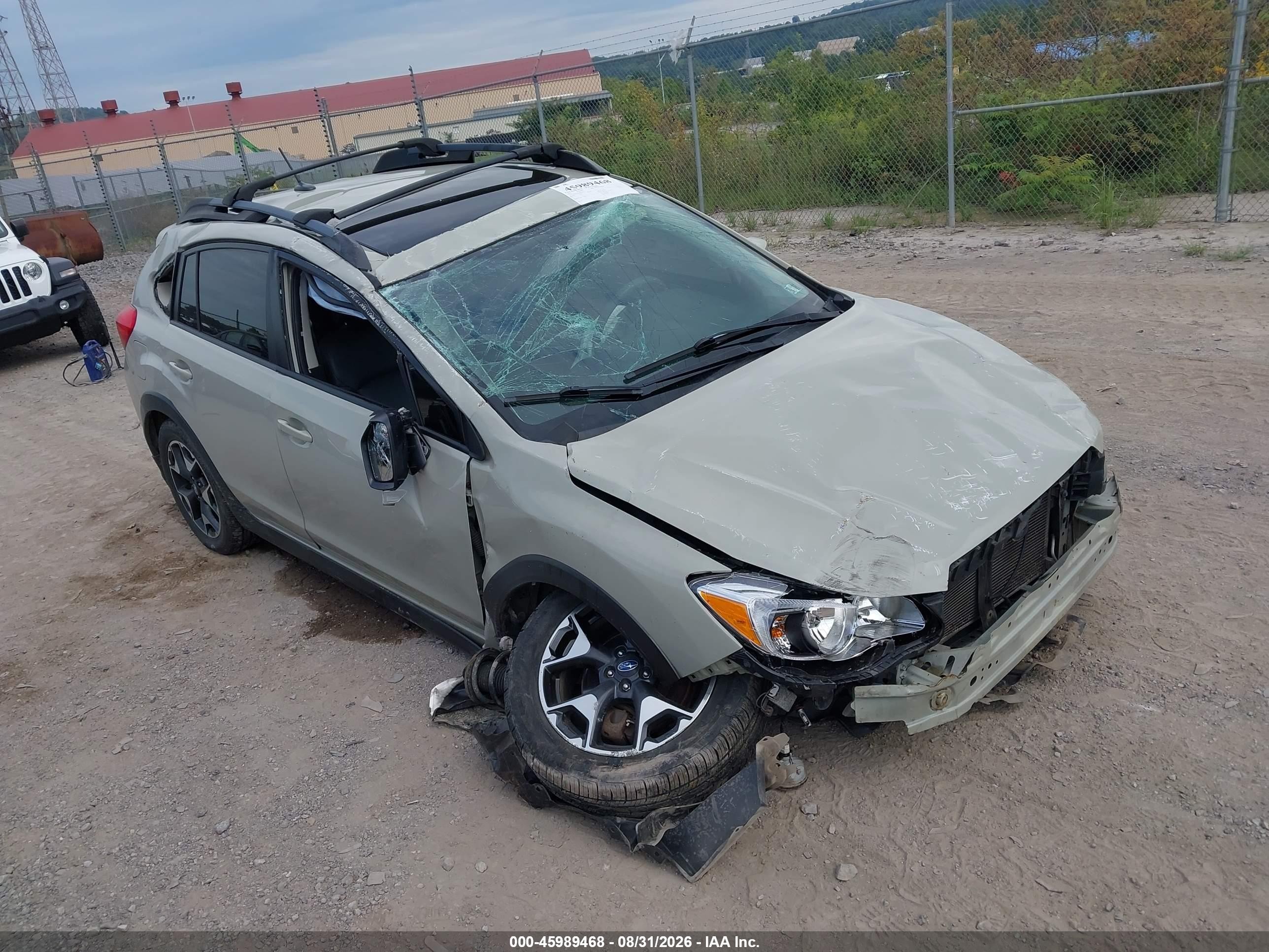 2015 Subaru Xv Crosstrek 2.0i Limited Зеленый vin: JF2GPAPC0F8222274