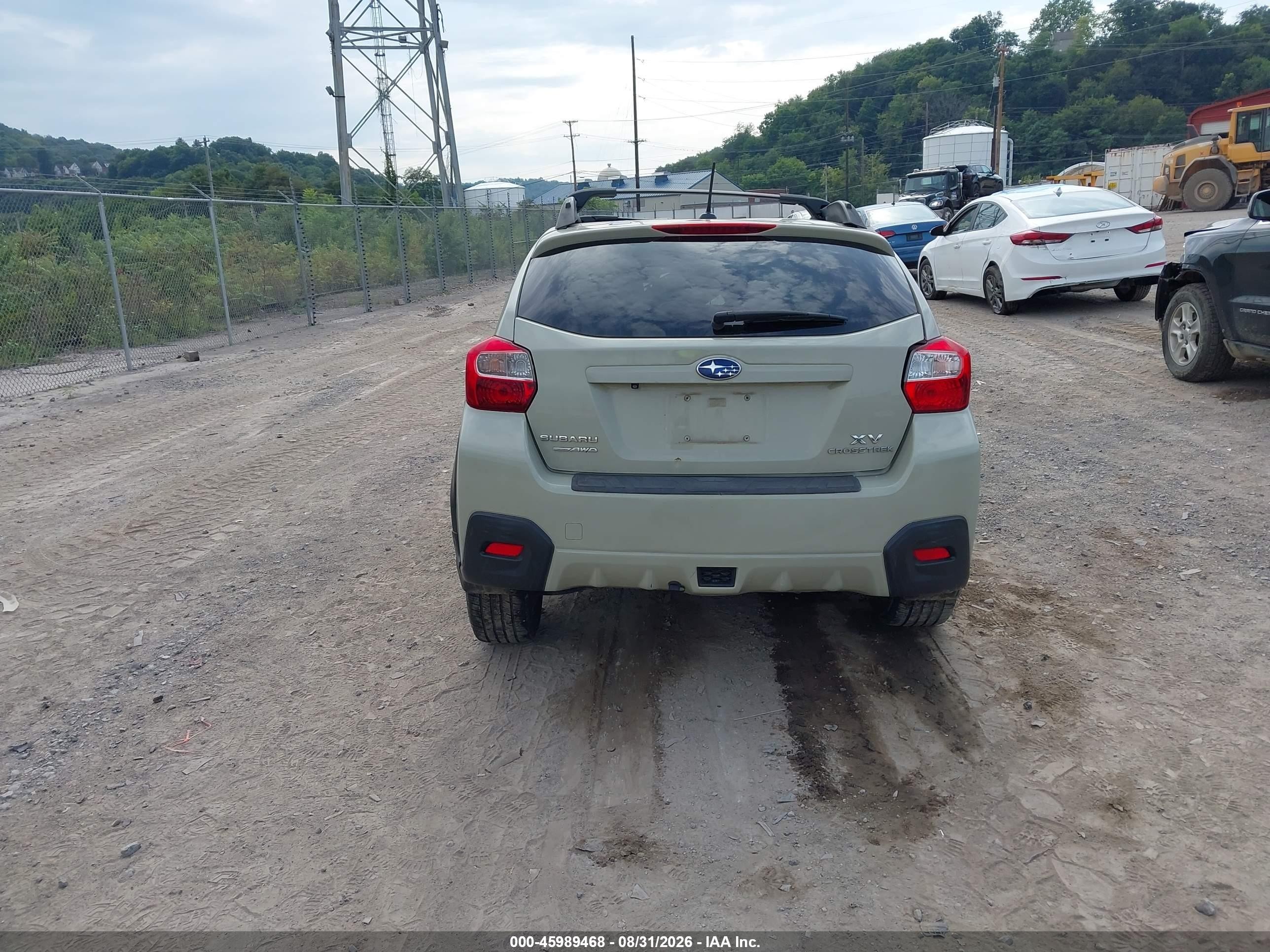 2015 Subaru Xv Crosstrek 2.0i Limited Зеленый vin: JF2GPAPC0F8222274