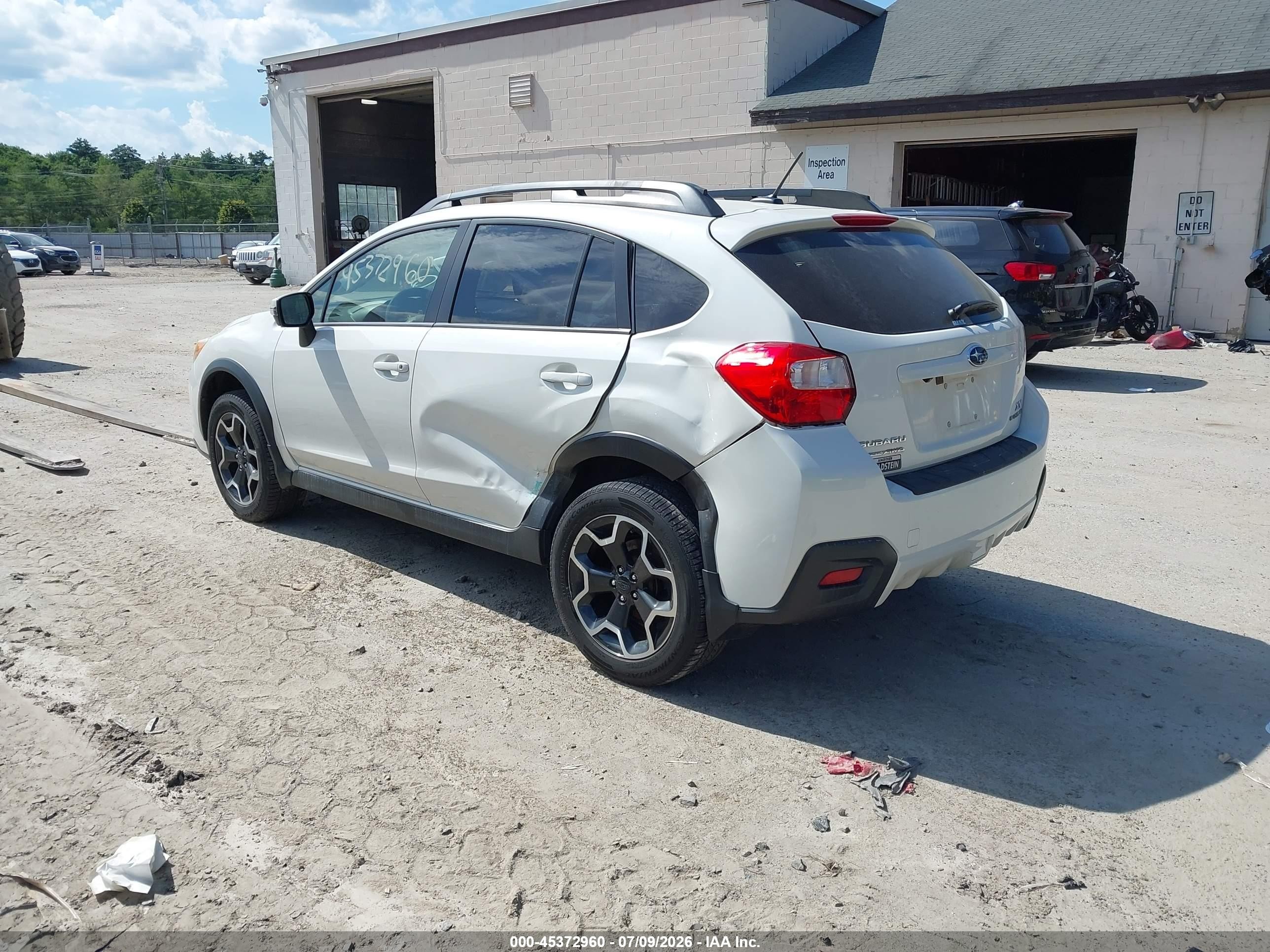 2015 Subaru Xv Crosstrek 2.0i Limited White vin: JF2GPAPC0F8283849