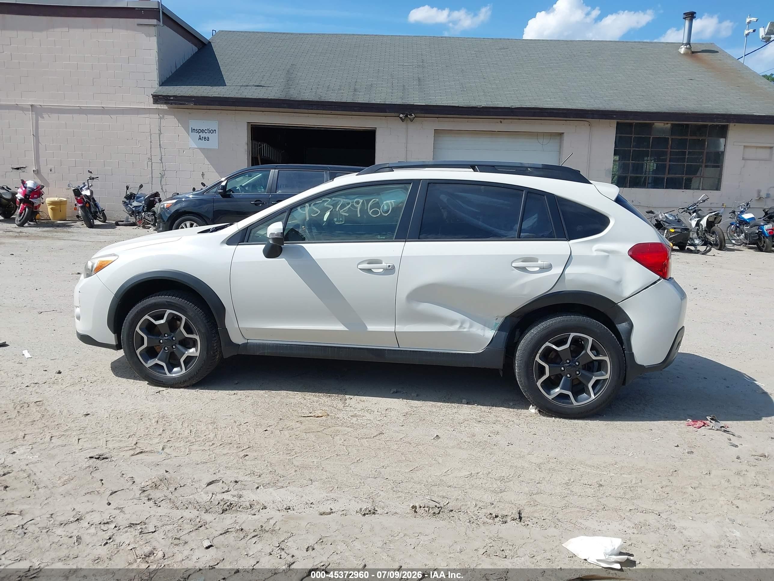 2015 Subaru Xv Crosstrek 2.0i Limited White vin: JF2GPAPC0F8283849