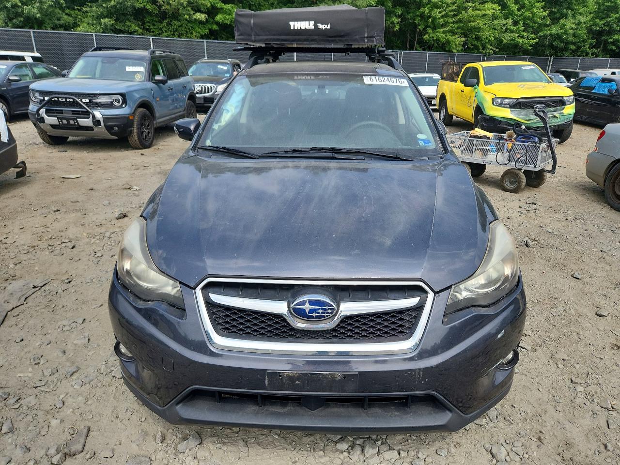2015 Subaru Xv Crosstrek 2.0 Limited Gray vin: JF2GPAPC1F8292687