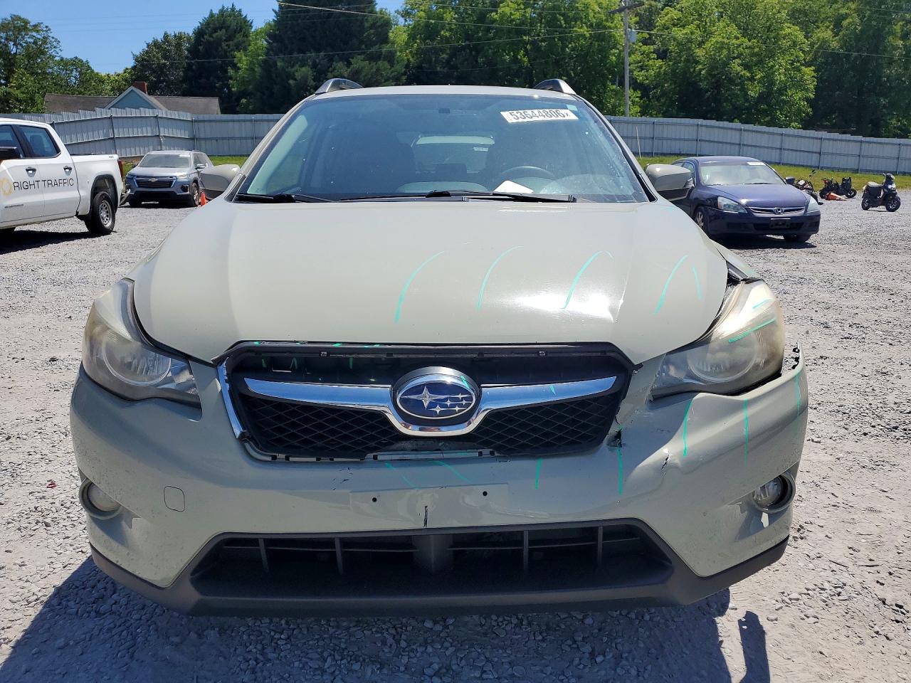 2015 Subaru Xv Crosstrek 2.0 Limited Зеленый vin: JF2GPAPC2F8312736