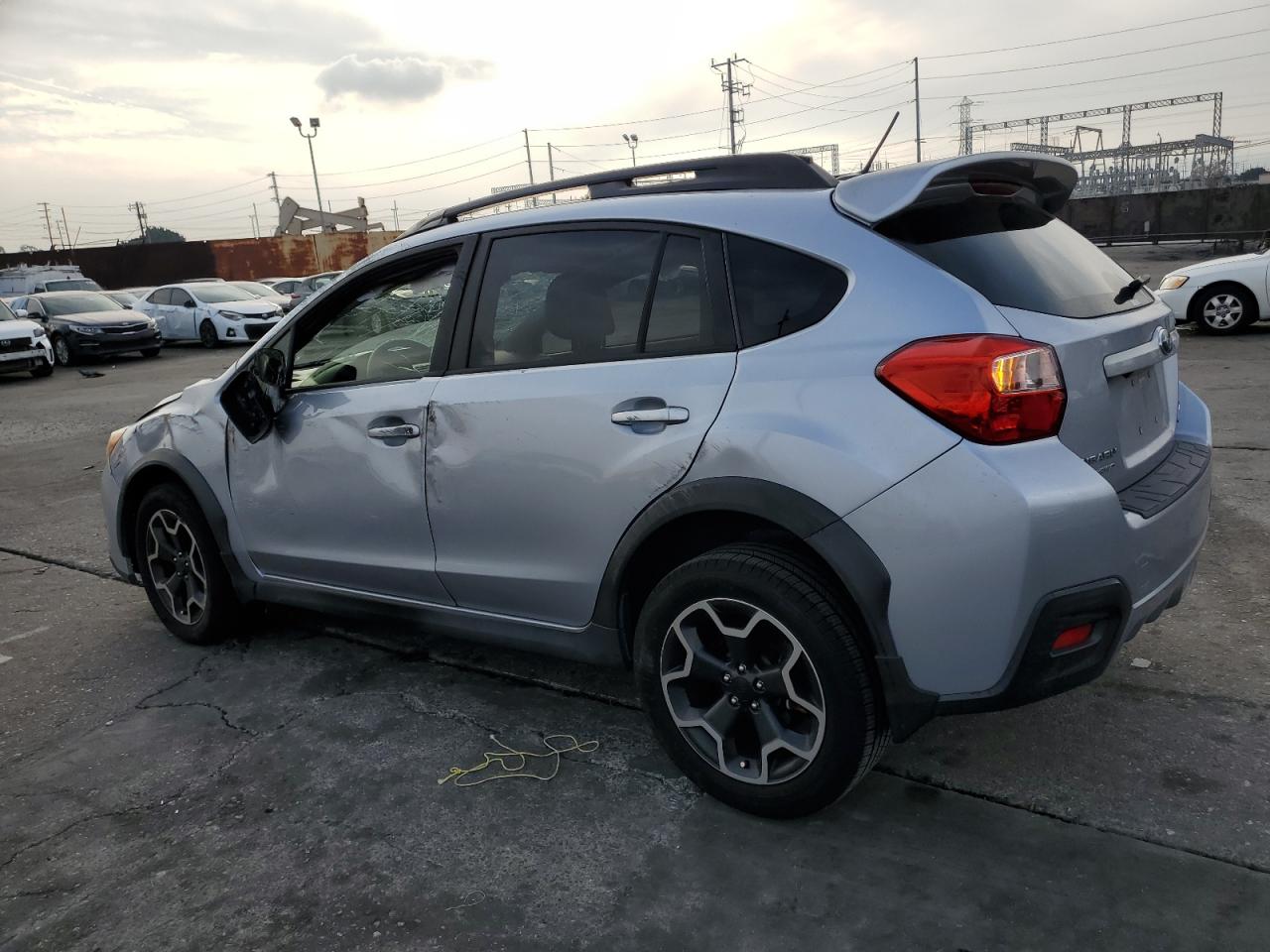 2015 Subaru Xv Crosstrek 2.0 Limited Silver vin: JF2GPAPC4F8227140