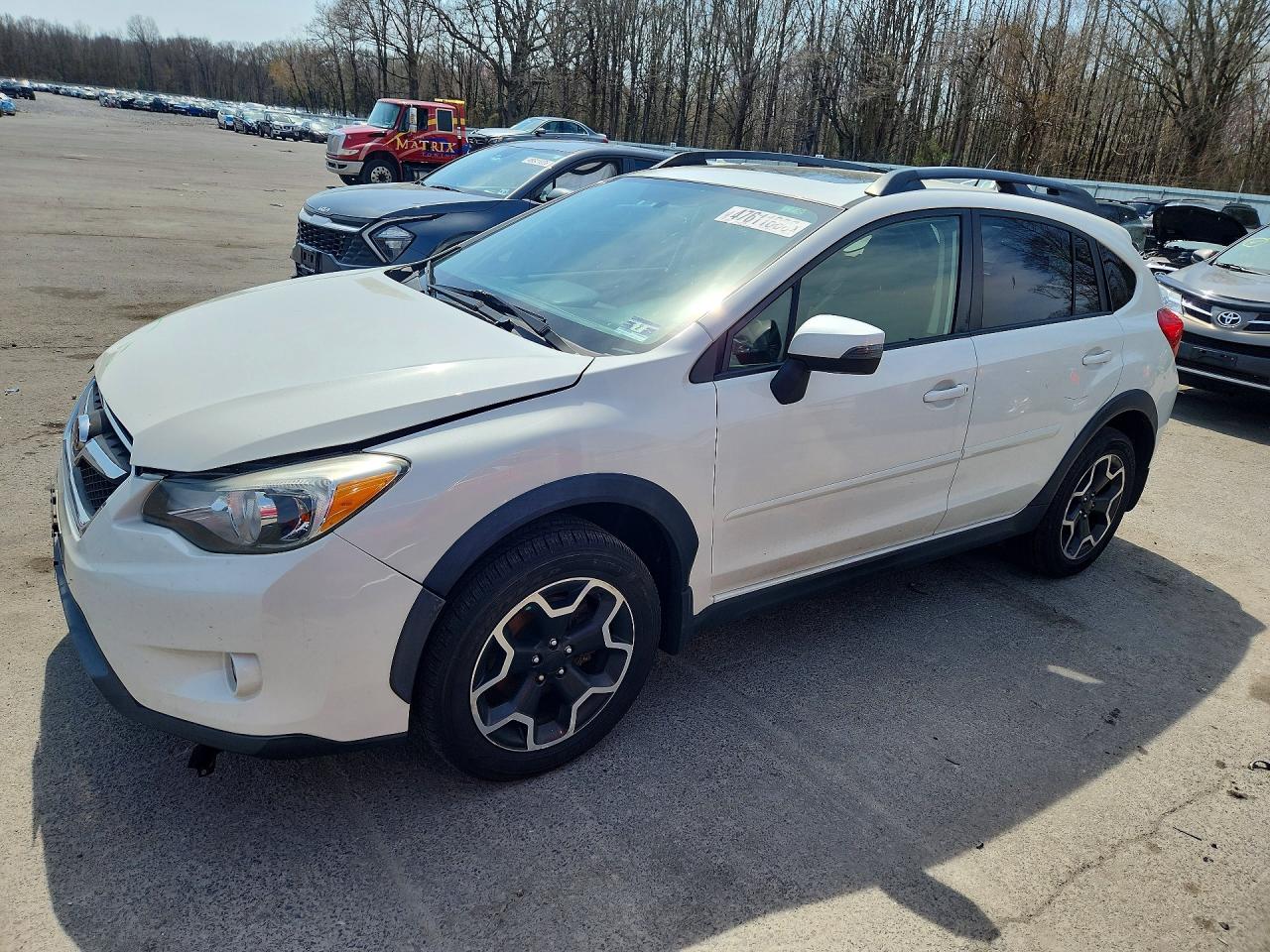 2015 Subaru Xv Crosstrek 2.0 Limited White vin: JF2GPAPC5F8222190