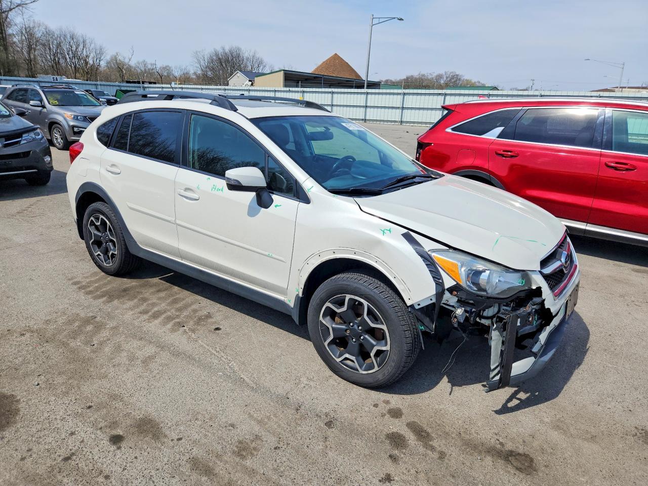 2015 Subaru Xv Crosstrek 2.0 Limited White vin: JF2GPAPC5F8222190