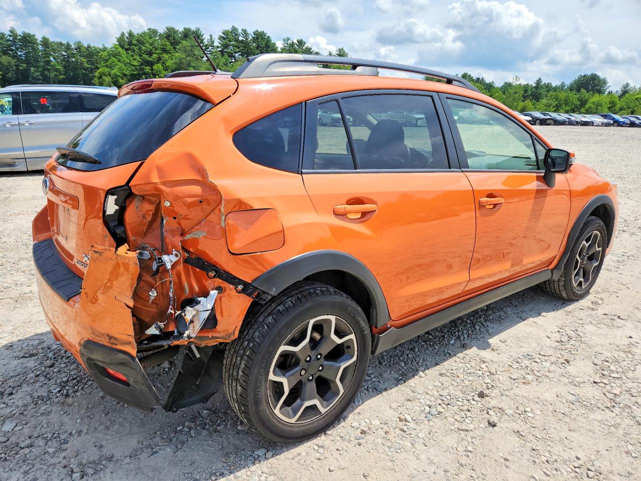 2015 Subaru Xv Crosstrek 2.0 Limited Orange vin: JF2GPAPC6F8258423