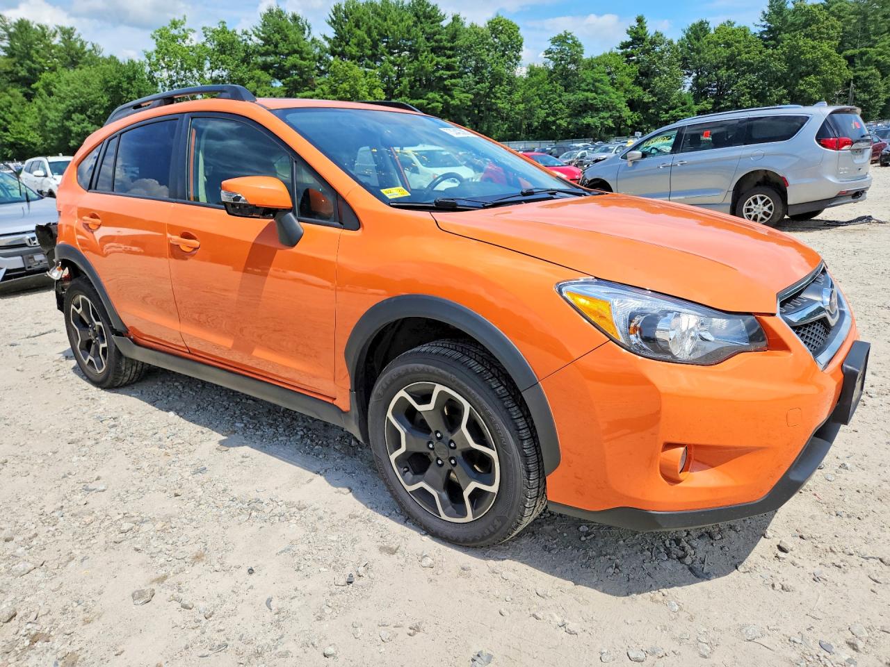 2015 Subaru Xv Crosstrek 2.0 Limited Orange vin: JF2GPAPC6F8258423