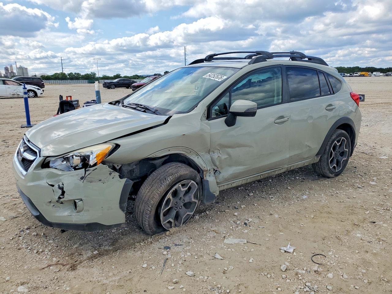 2015 Subaru Xv Crosstrek 2.0 Limited Beige vin: JF2GPAPC7F8228458