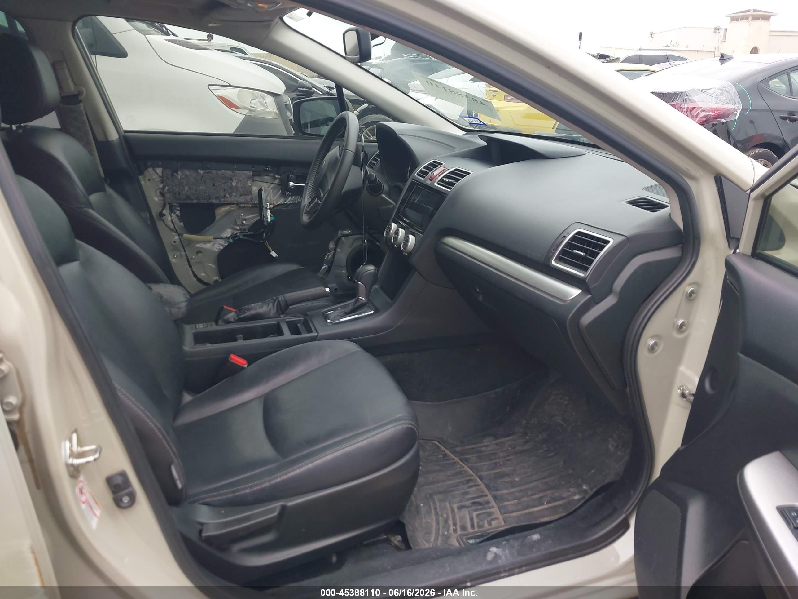 2015 Subaru Xv Crosstrek 2.0i Limited vin: JF2GPAPC7F8272525