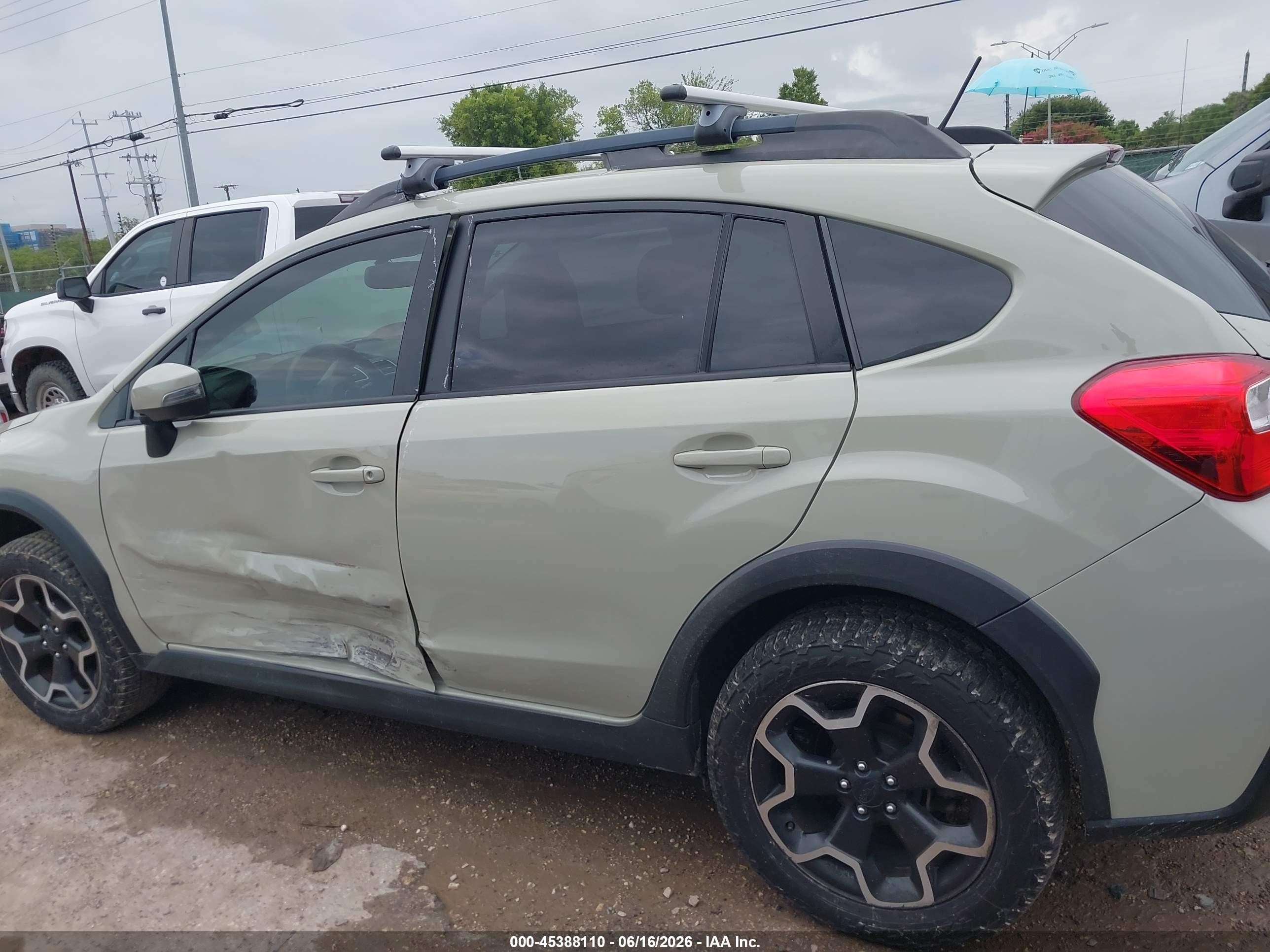 2015 Subaru Xv Crosstrek 2.0i Limited vin: JF2GPAPC7F8272525