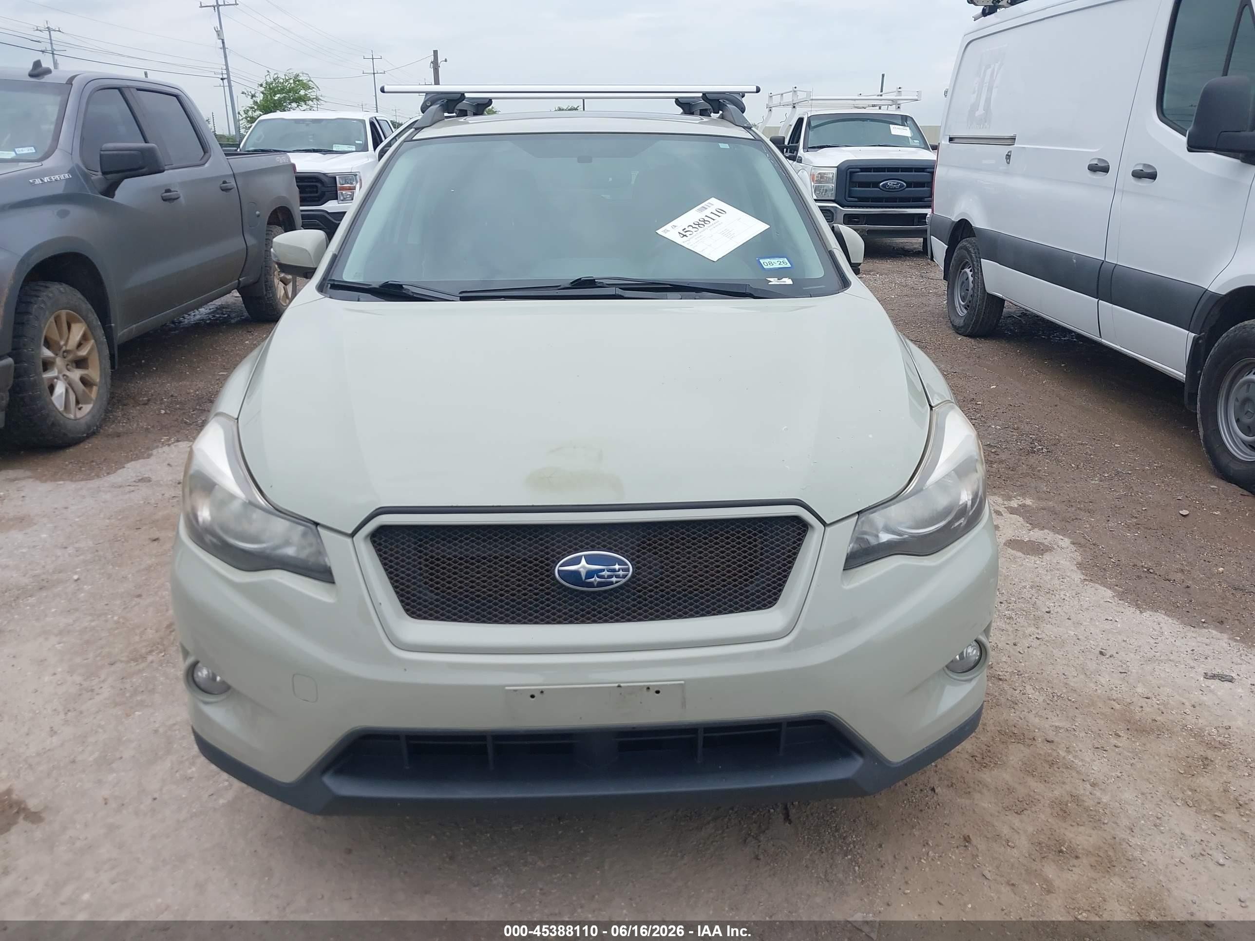 2015 Subaru Xv Crosstrek 2.0i Limited vin: JF2GPAPC7F8272525