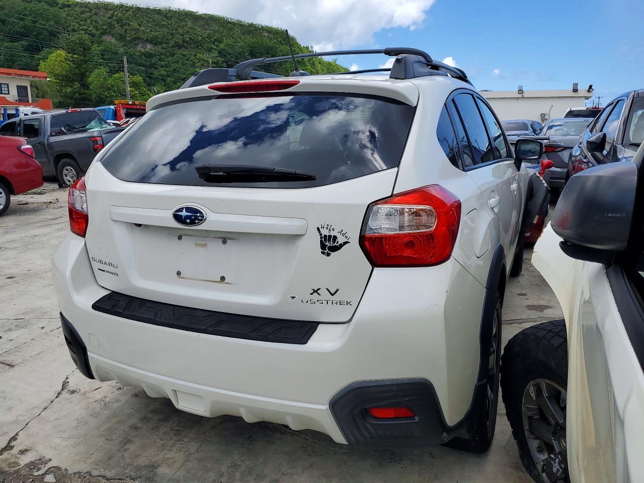 2015 Subaru Xv Crosstrek 2.0 Limited White vin: JF2GPAPC7F8273139