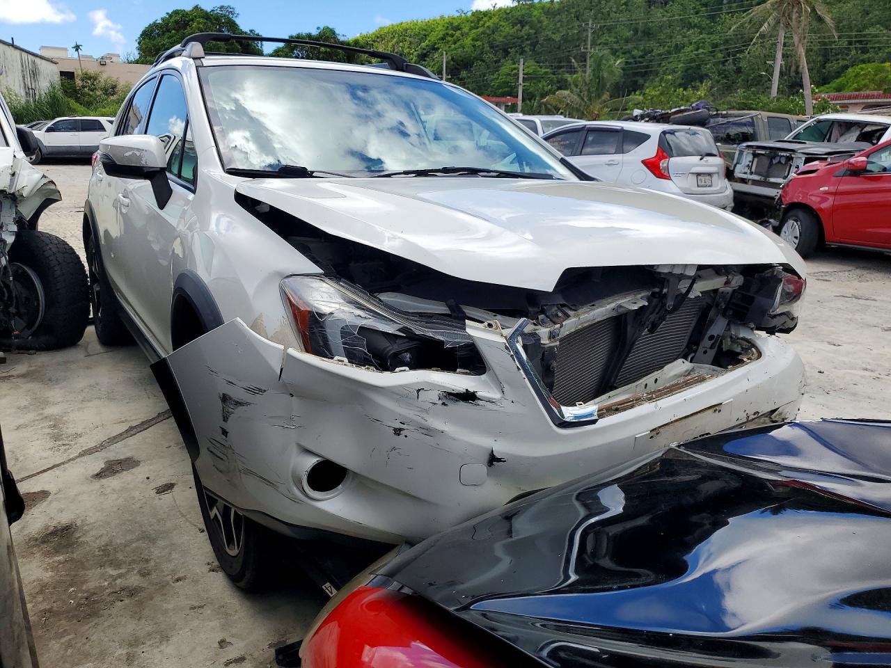 2015 Subaru Xv Crosstrek 2.0 Limited White vin: JF2GPAPC7F8273139