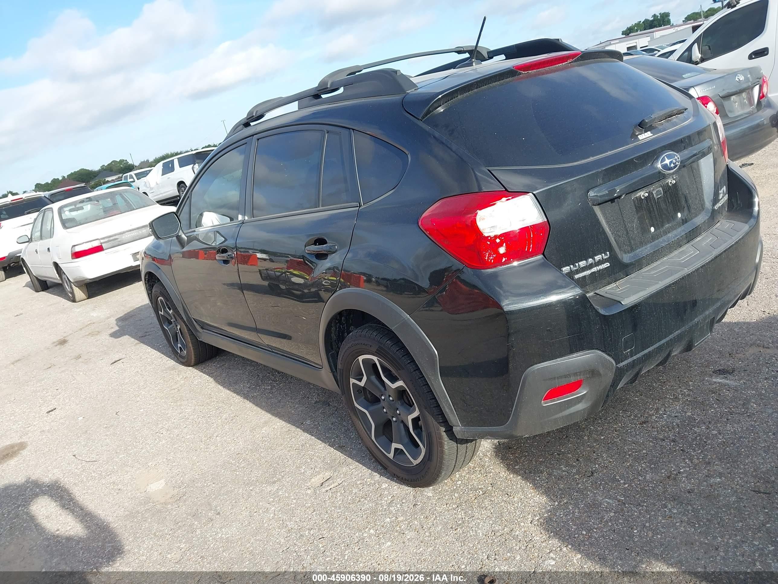 2015 Subaru Xv Crosstrek 2.0i Limited Black vin: JF2GPAPC7FH286585