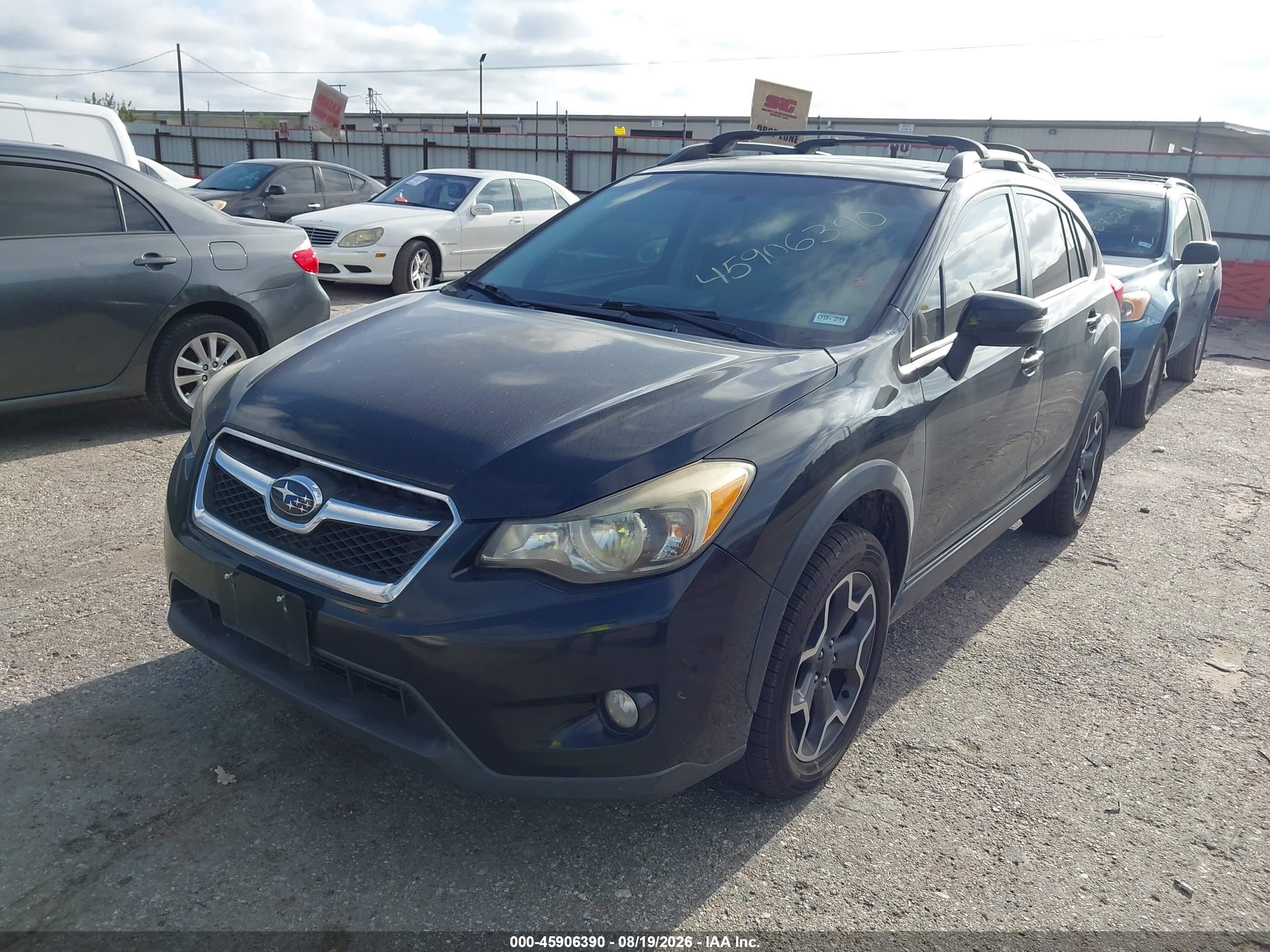 2015 Subaru Xv Crosstrek 2.0i Limited Black vin: JF2GPAPC7FH286585
