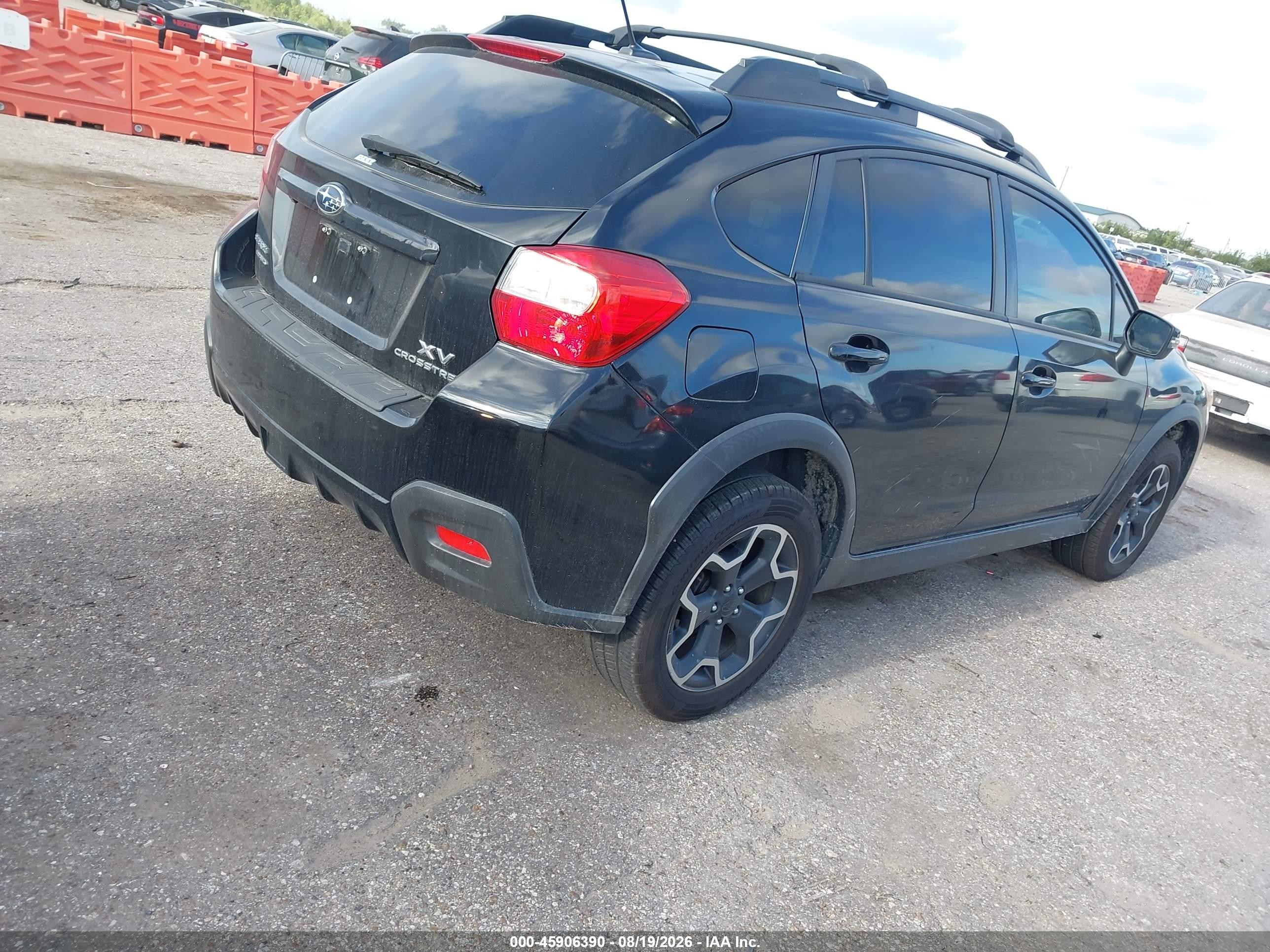 2015 Subaru Xv Crosstrek 2.0i Limited Black vin: JF2GPAPC7FH286585