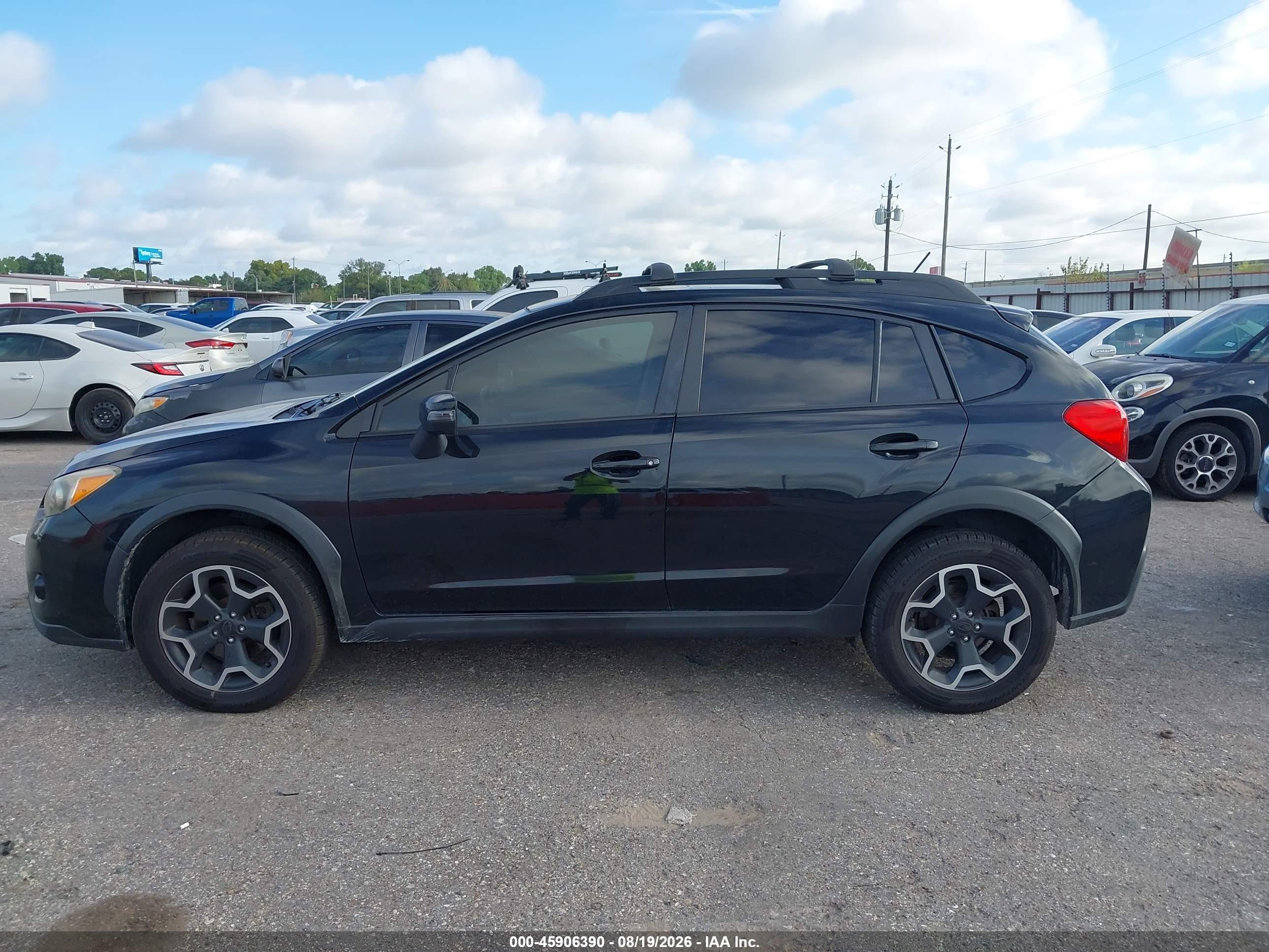 2015 Subaru Xv Crosstrek 2.0i Limited Black vin: JF2GPAPC7FH286585