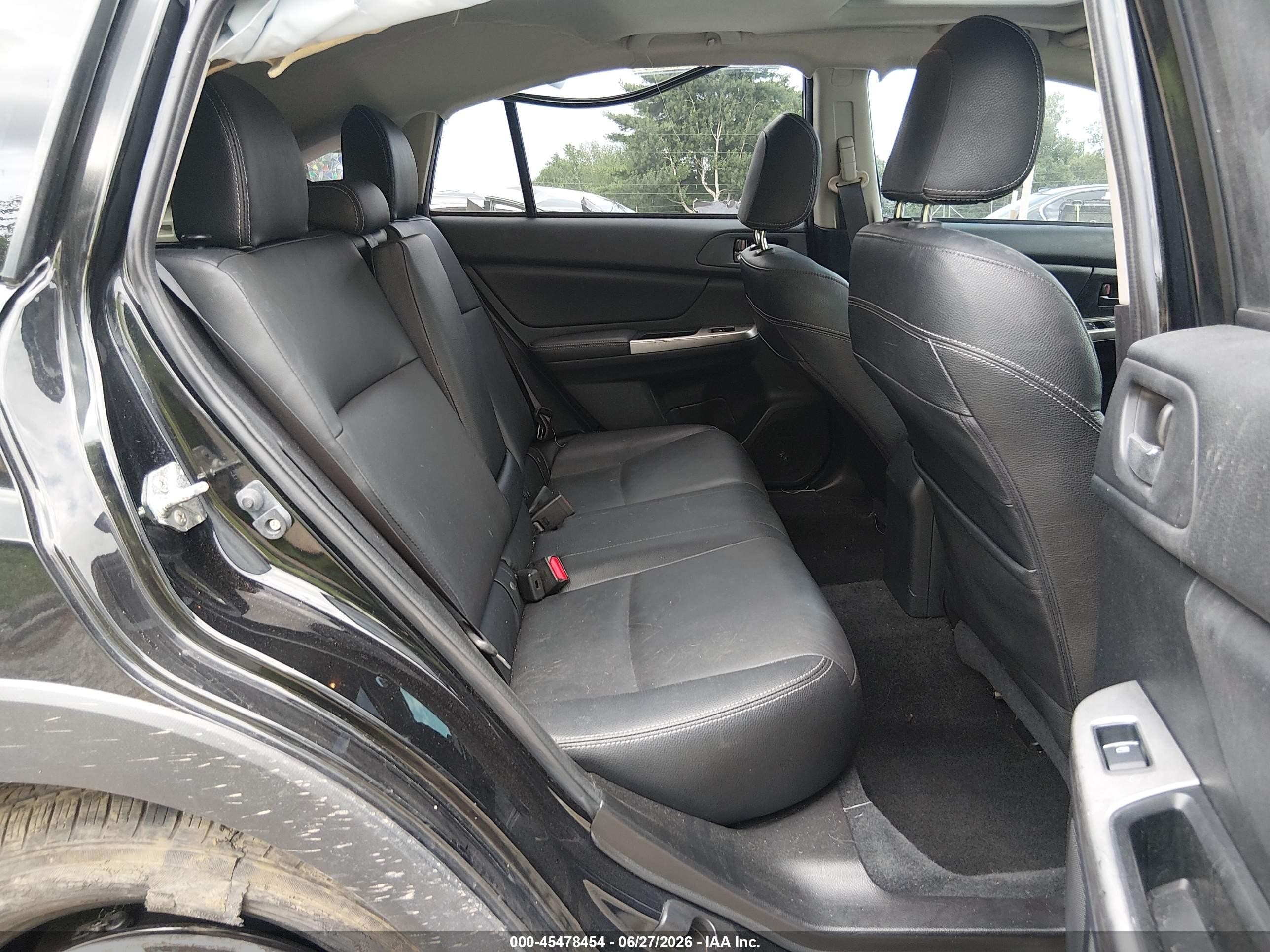 2015 Subaru Xv Crosstrek 2.0i Limited Black vin: JF2GPAPC8F8235208