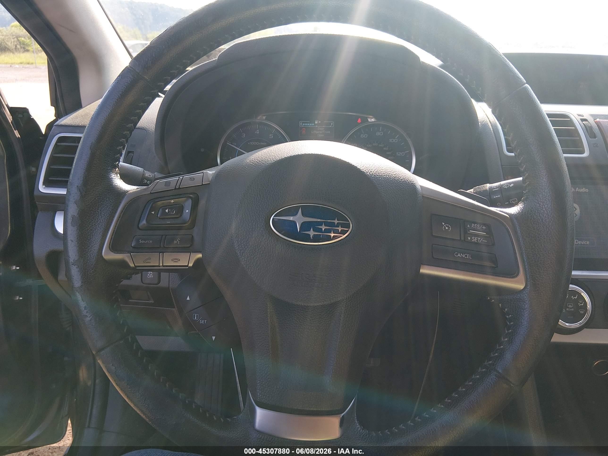 2015 Subaru Xv Crosstrek 2.0i Limited vin: JF2GPAPC8F8318489