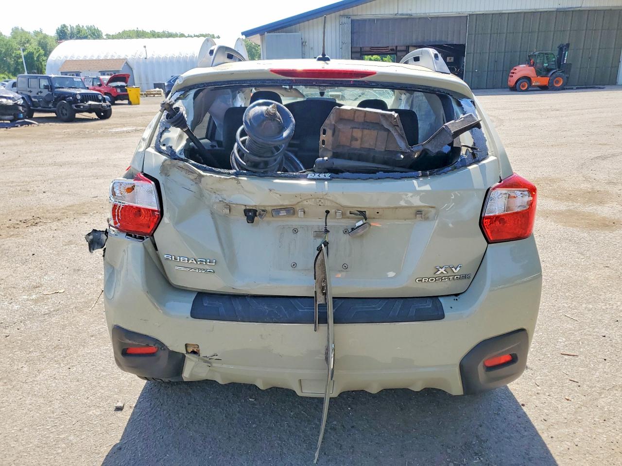 2015 Subaru Xv Crosstrek 2.0 Limited Cream vin: JF2GPAPC9F8209622