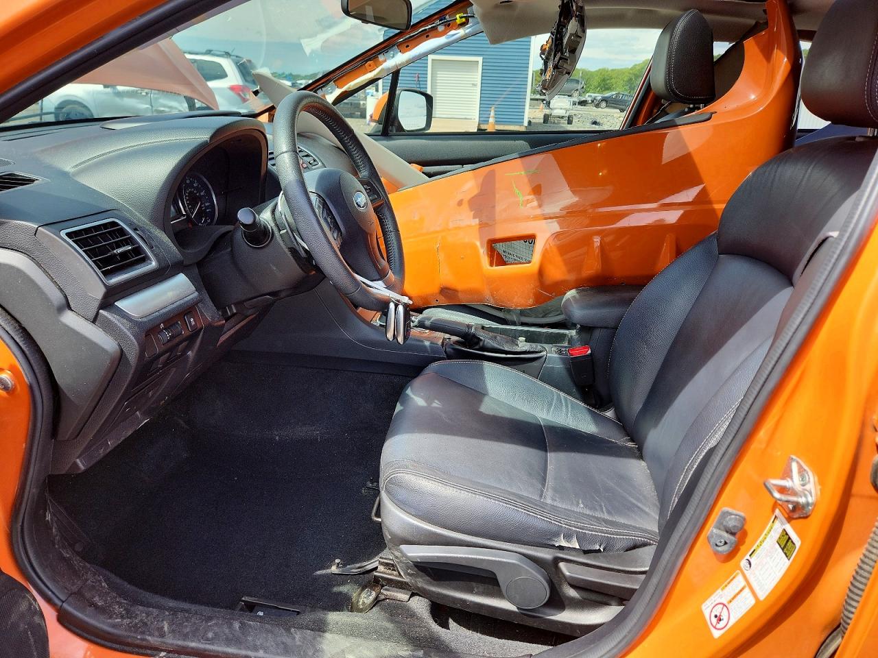 2015 Subaru Xv Crosstrek 2.0 Limited Orange vin: JF2GPAPCXF8282112