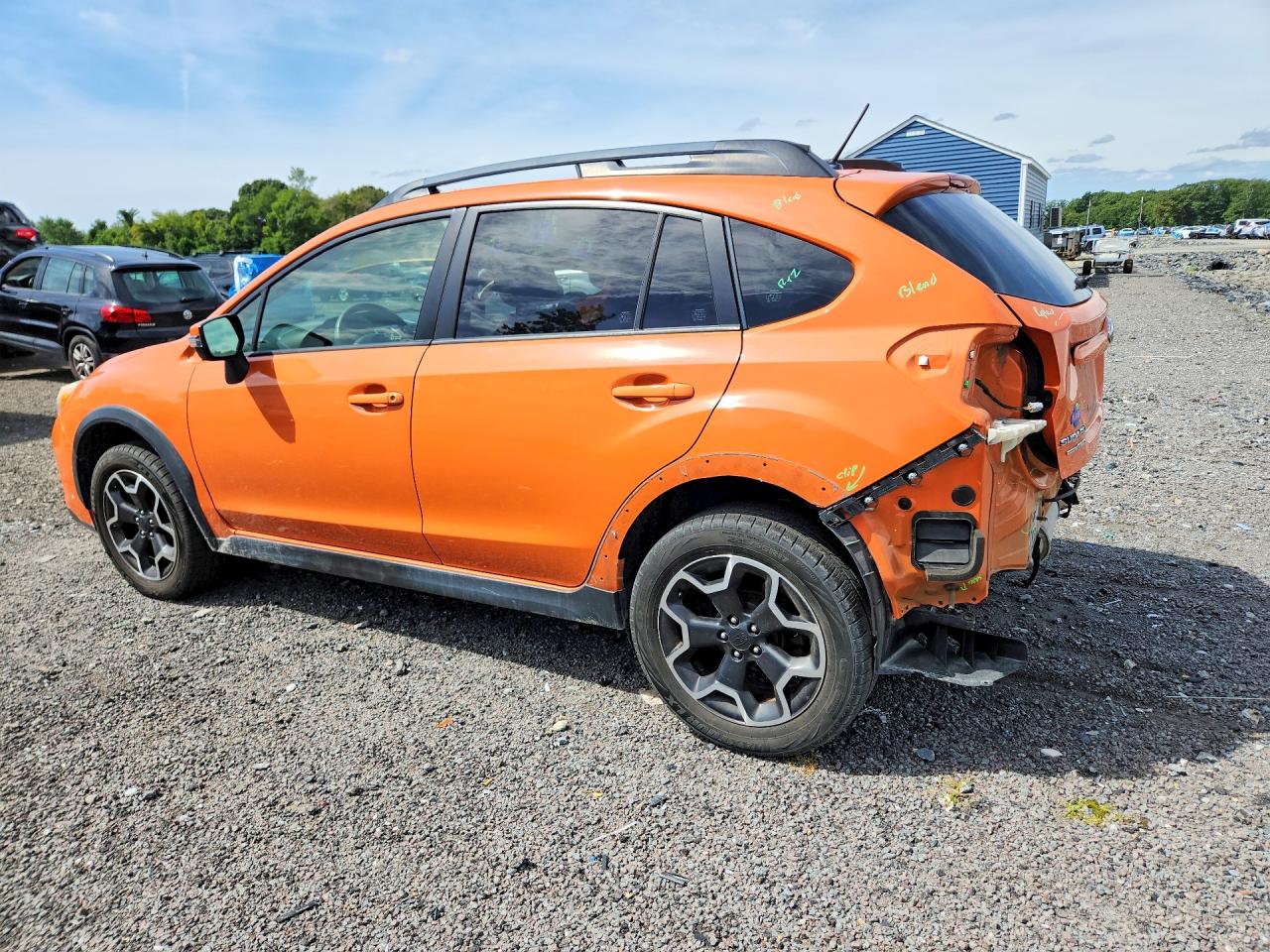 2015 Subaru Xv Crosstrek 2.0 Limited Orange vin: JF2GPAPCXF8282112