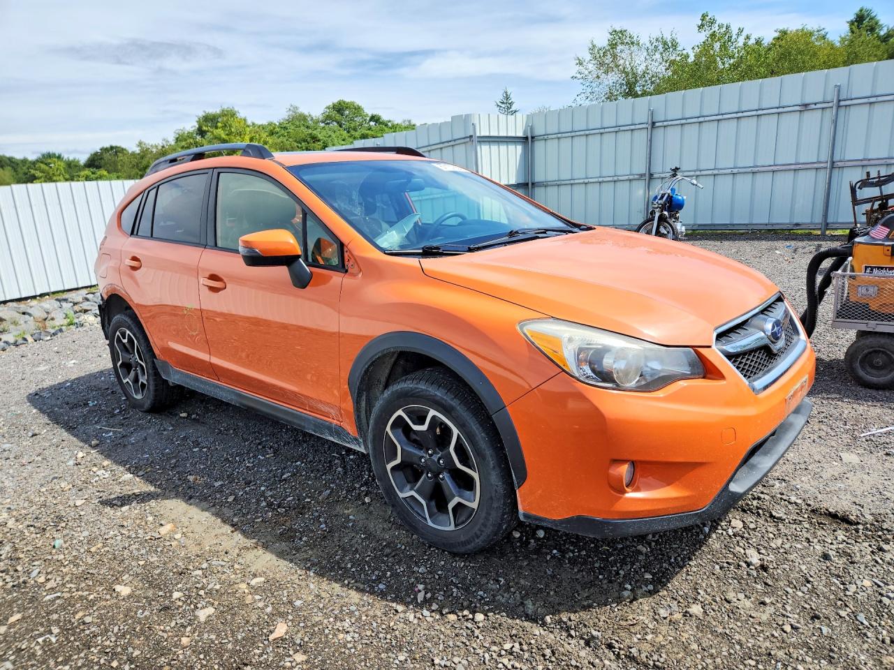 2015 Subaru Xv Crosstrek 2.0 Limited Orange vin: JF2GPAPCXF8282112