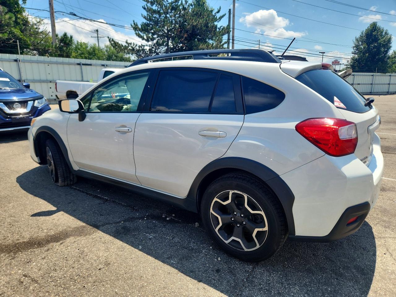 2015 Subaru Xv Crosstrek 2.0 Limited White vin: JF2GPAPCXF8306411