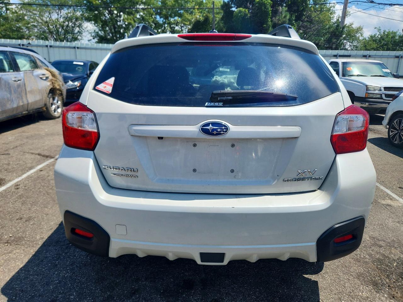 2015 Subaru Xv Crosstrek 2.0 Limited White vin: JF2GPAPCXF8306411