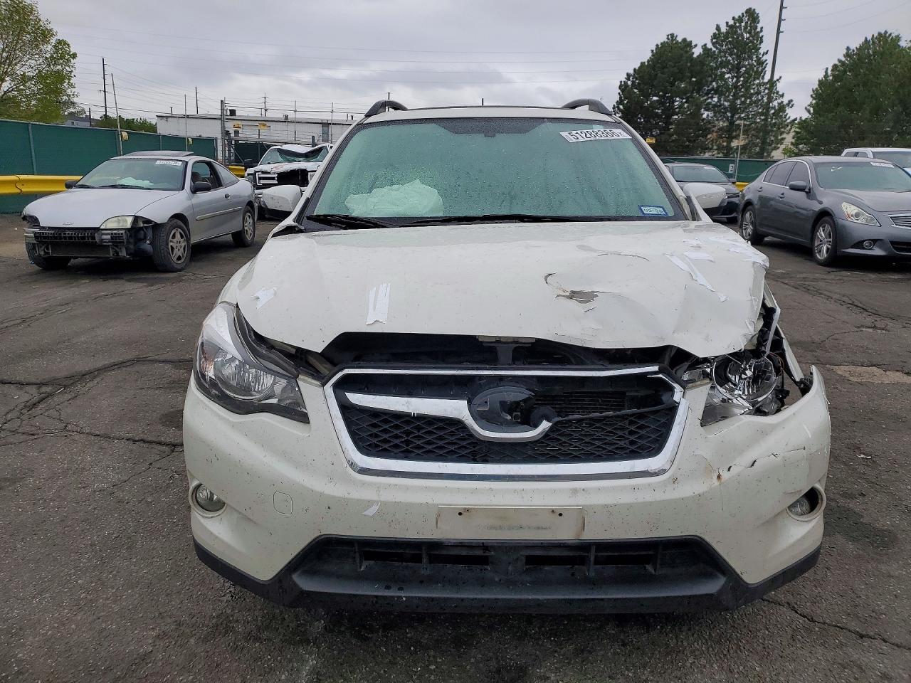 2015 Subaru Xv Crosstrek 2.0 Limited White vin: JF2GPAPCXF8316324