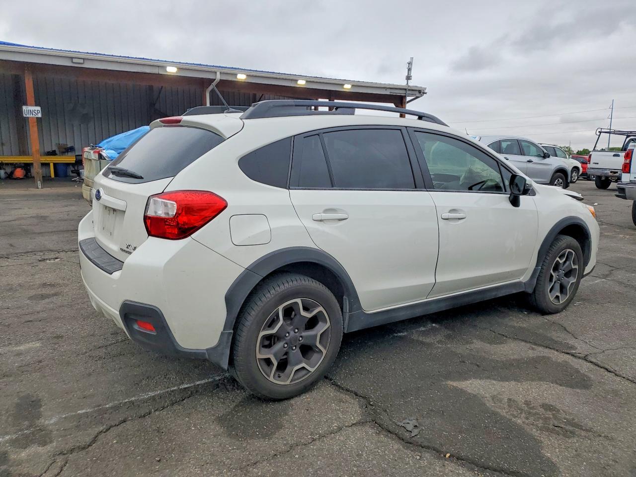 2015 Subaru Xv Crosstrek 2.0 Limited White vin: JF2GPAPCXF8316324
