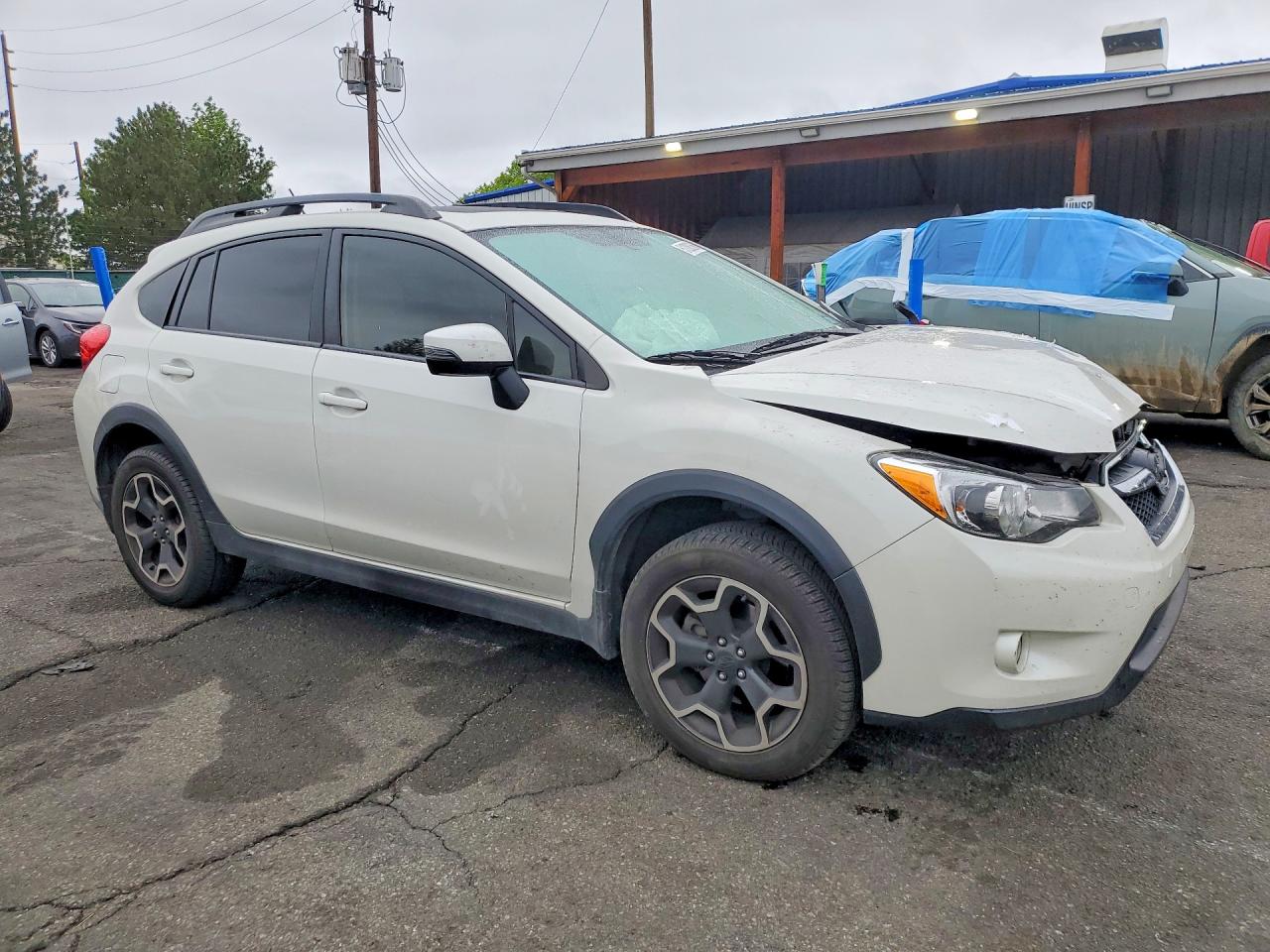 2015 Subaru Xv Crosstrek 2.0 Limited White vin: JF2GPAPCXF8316324