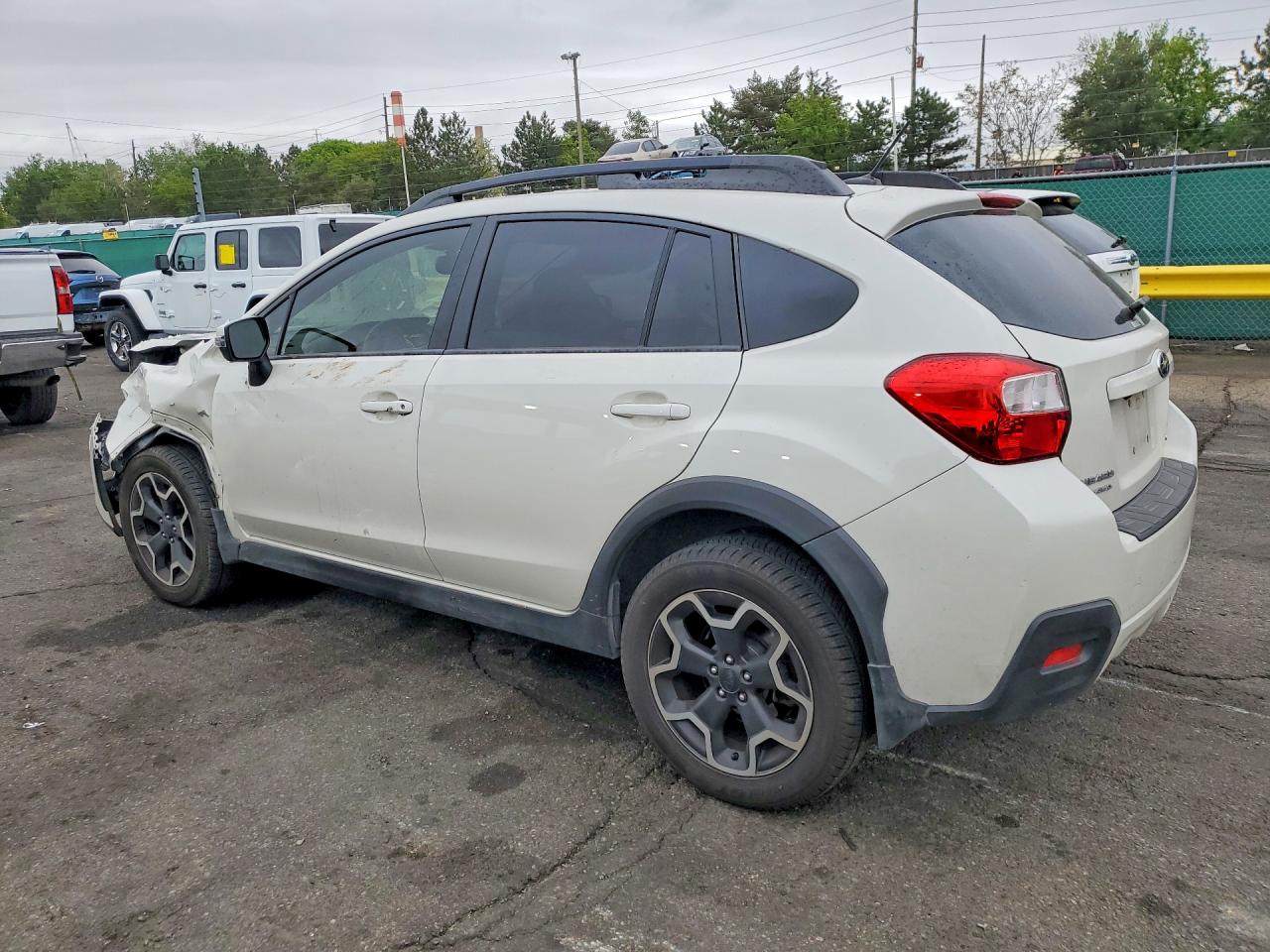 2015 Subaru Xv Crosstrek 2.0 Limited White vin: JF2GPAPCXF8316324