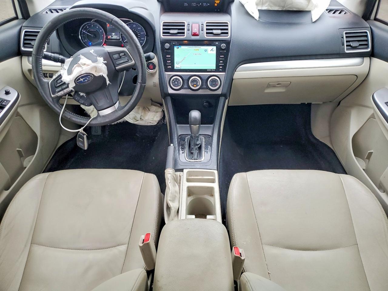 2015 Subaru Xv Crosstrek 2.0 Limited White vin: JF2GPAPCXF8316324
