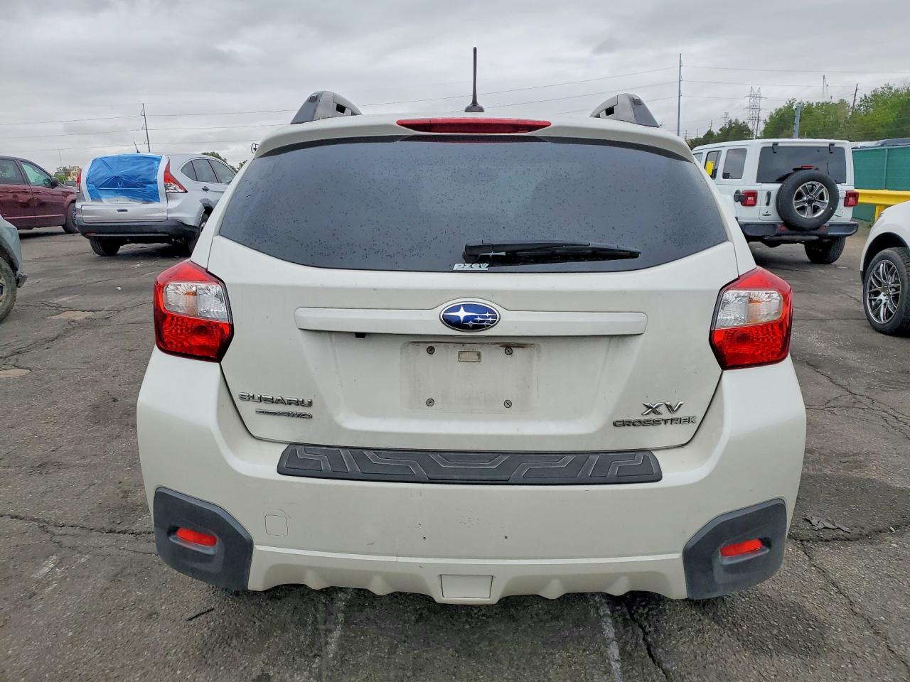 2015 Subaru Xv Crosstrek 2.0 Limited White vin: JF2GPAPCXF8316324