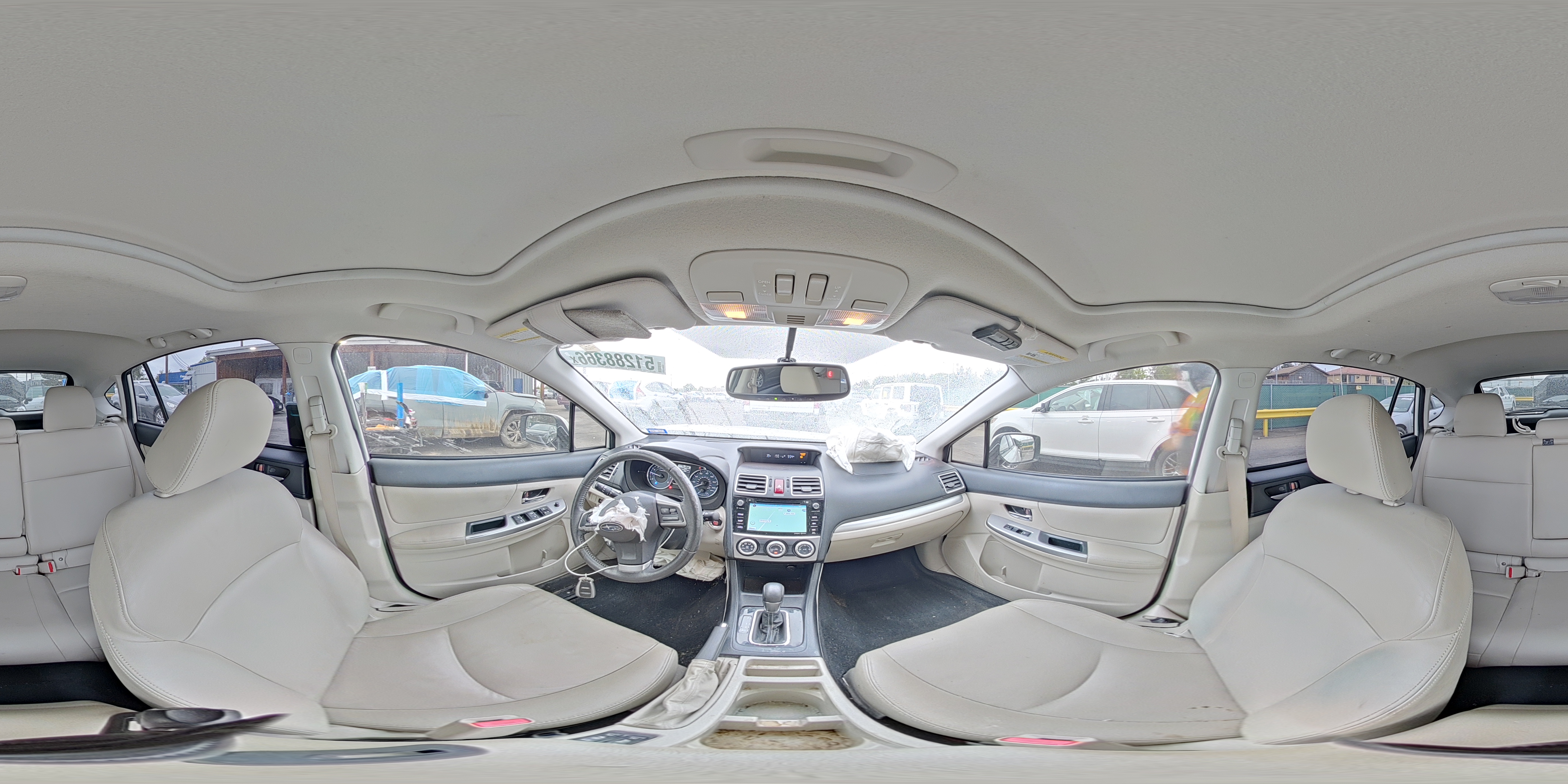 2015 Subaru Xv Crosstrek 2.0 Limited White vin: JF2GPAPCXF8316324