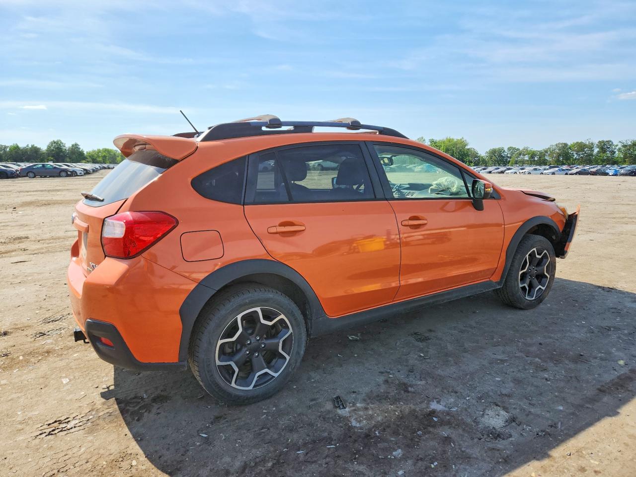2015 Subaru Cross Trek Orange vin: JF2GPASC1F8317059