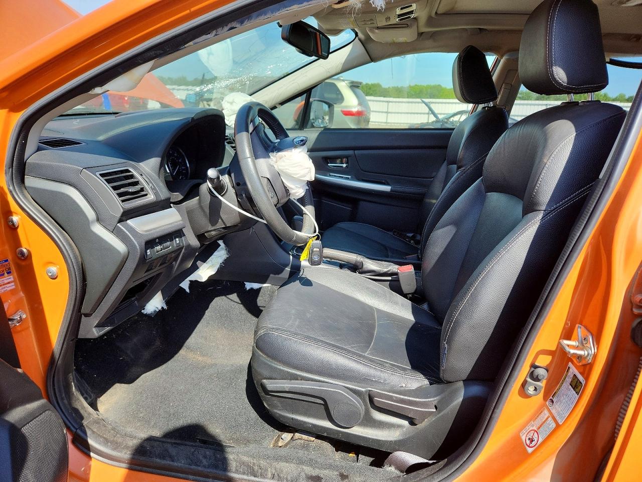 2015 Subaru Cross Trek Orange vin: JF2GPASC1F8317059