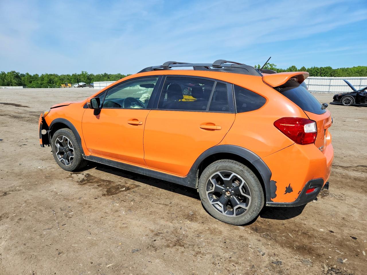 2015 Subaru Cross Trek Orange vin: JF2GPASC1F8317059