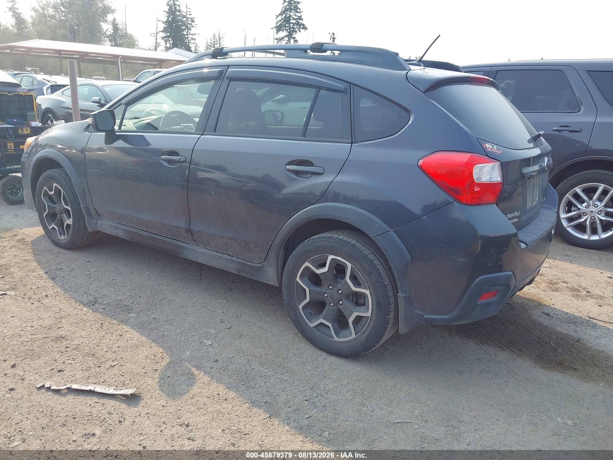 2015 Subaru Xv Crosstrek 2.0i Limited Gray vin: JF2GPASC3F8252487
